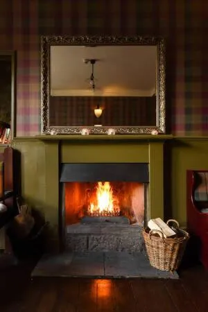 Seating area in Strathardle Lodge