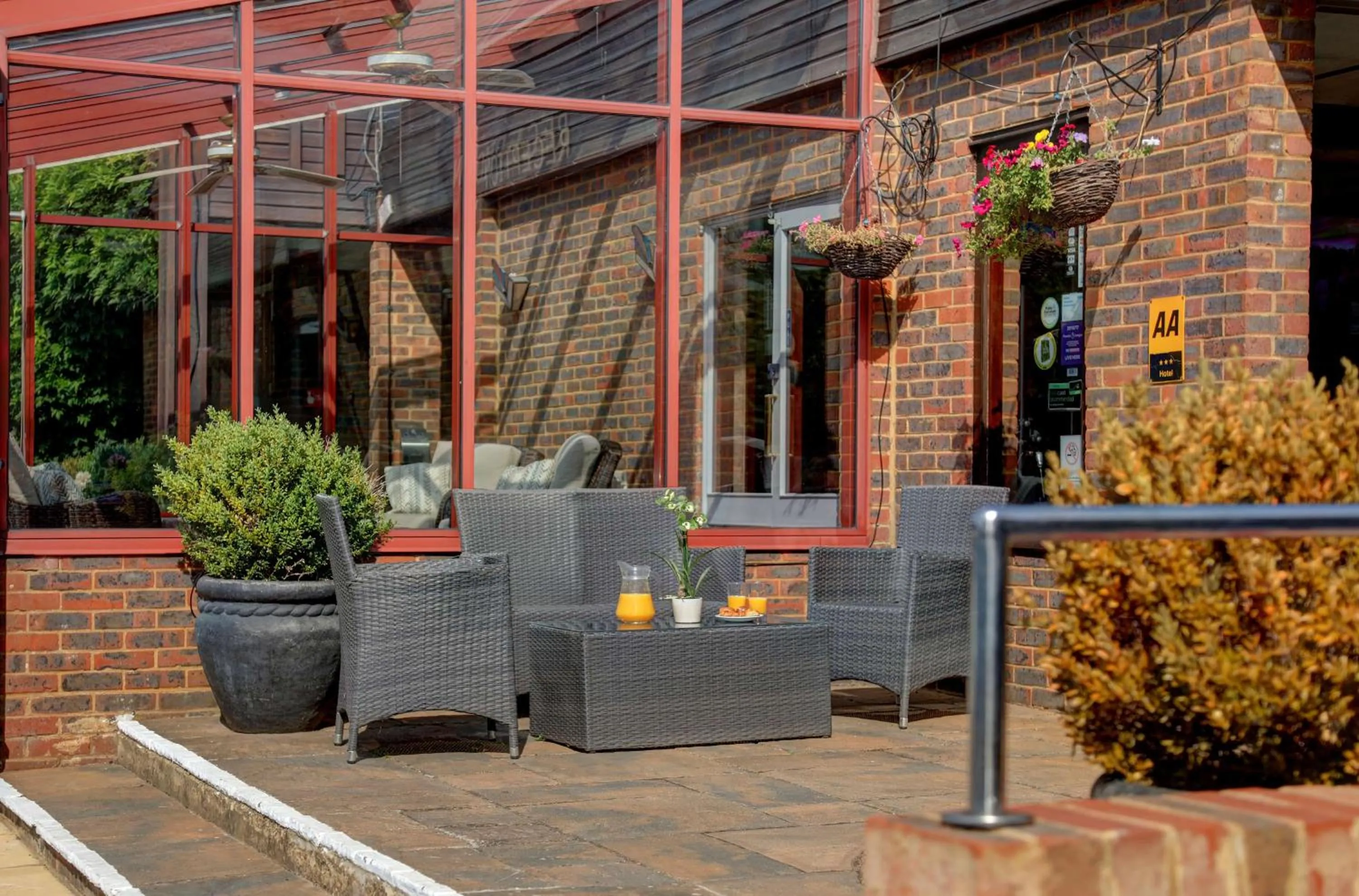 On site in The Watermill Hotel, Sure Hotel Collection by Best Western