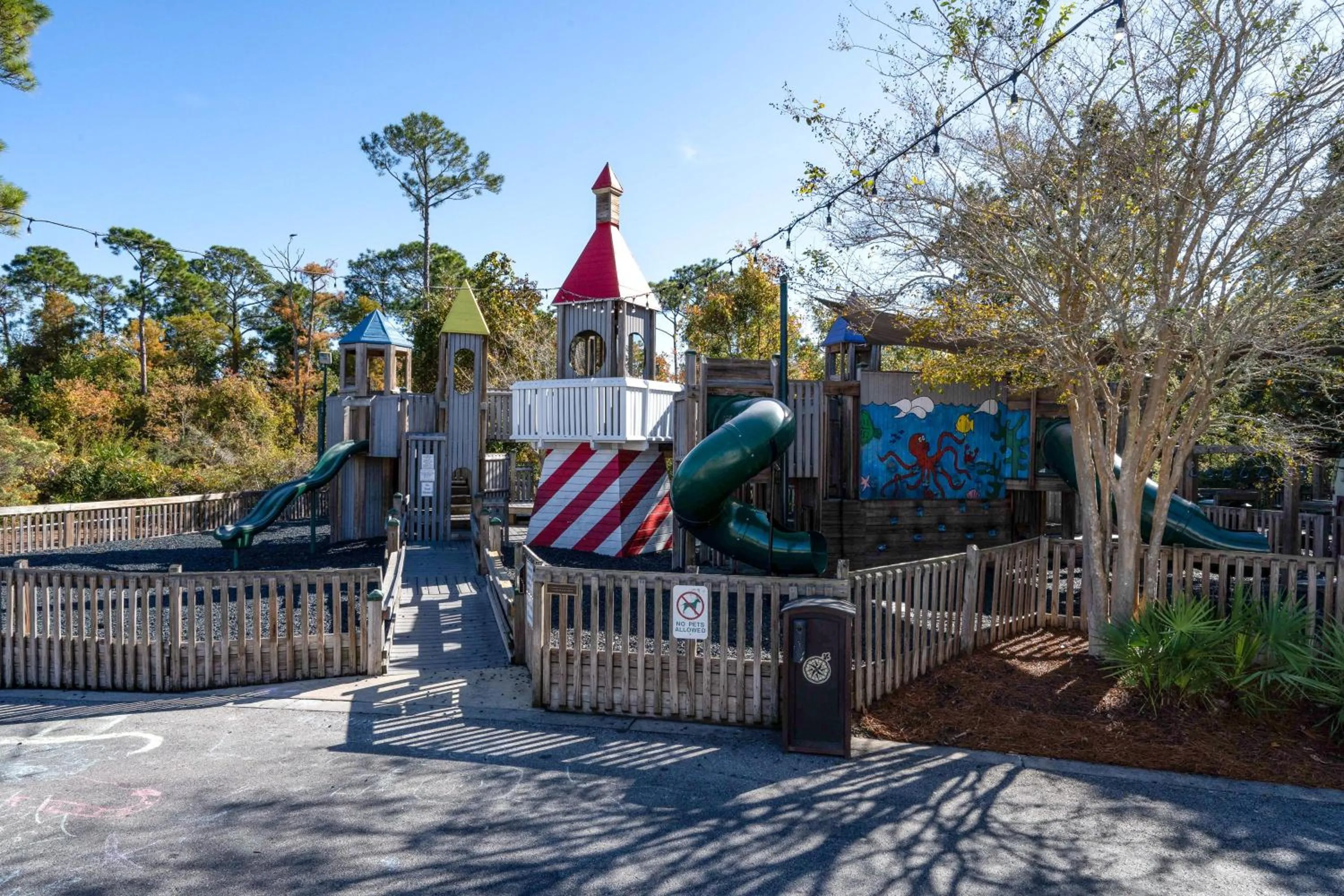 Children play ground in Sandestin Golf and Beach Resort