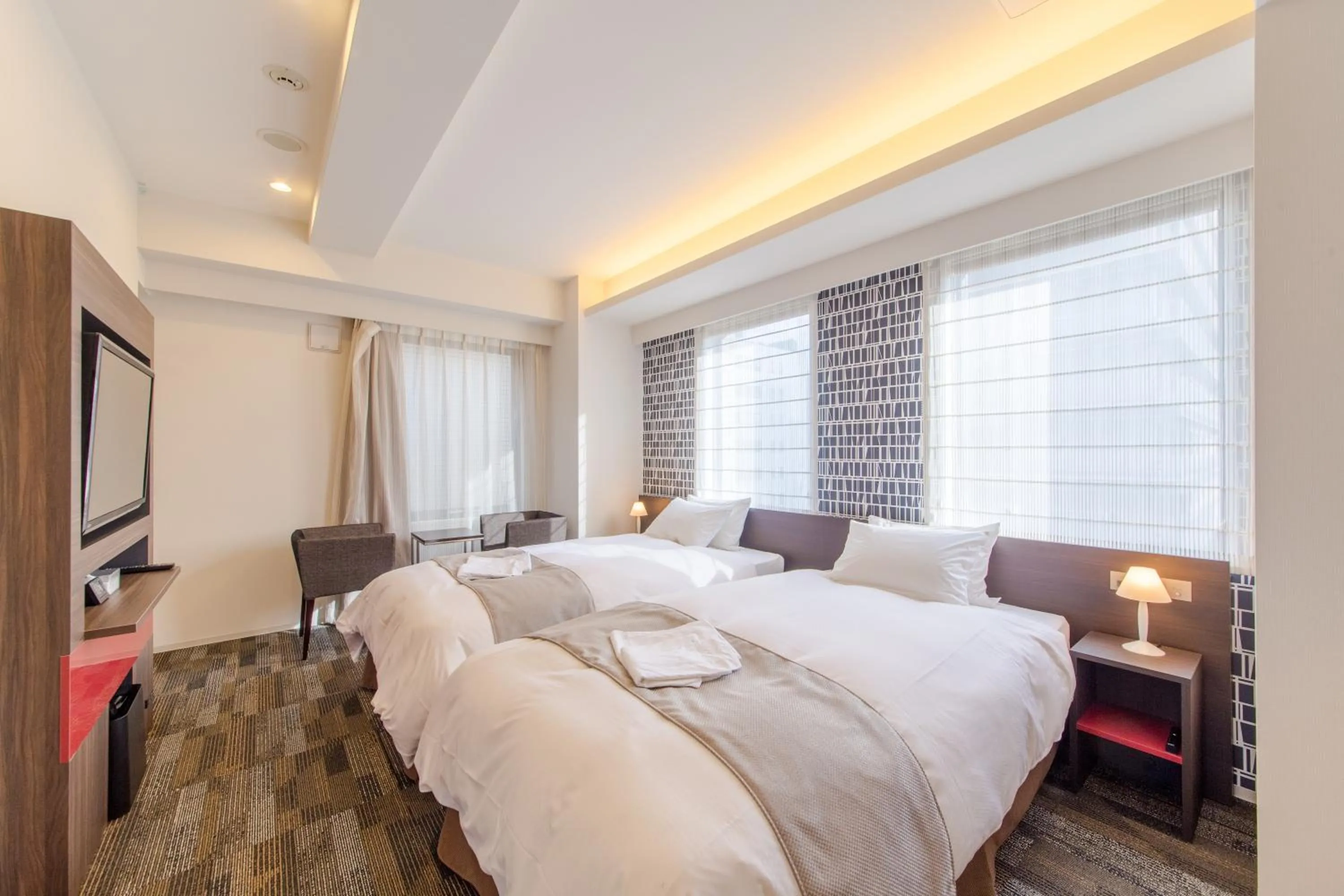 Photo of the whole room, Bed in Hotel M's Plus Shijo Omiya