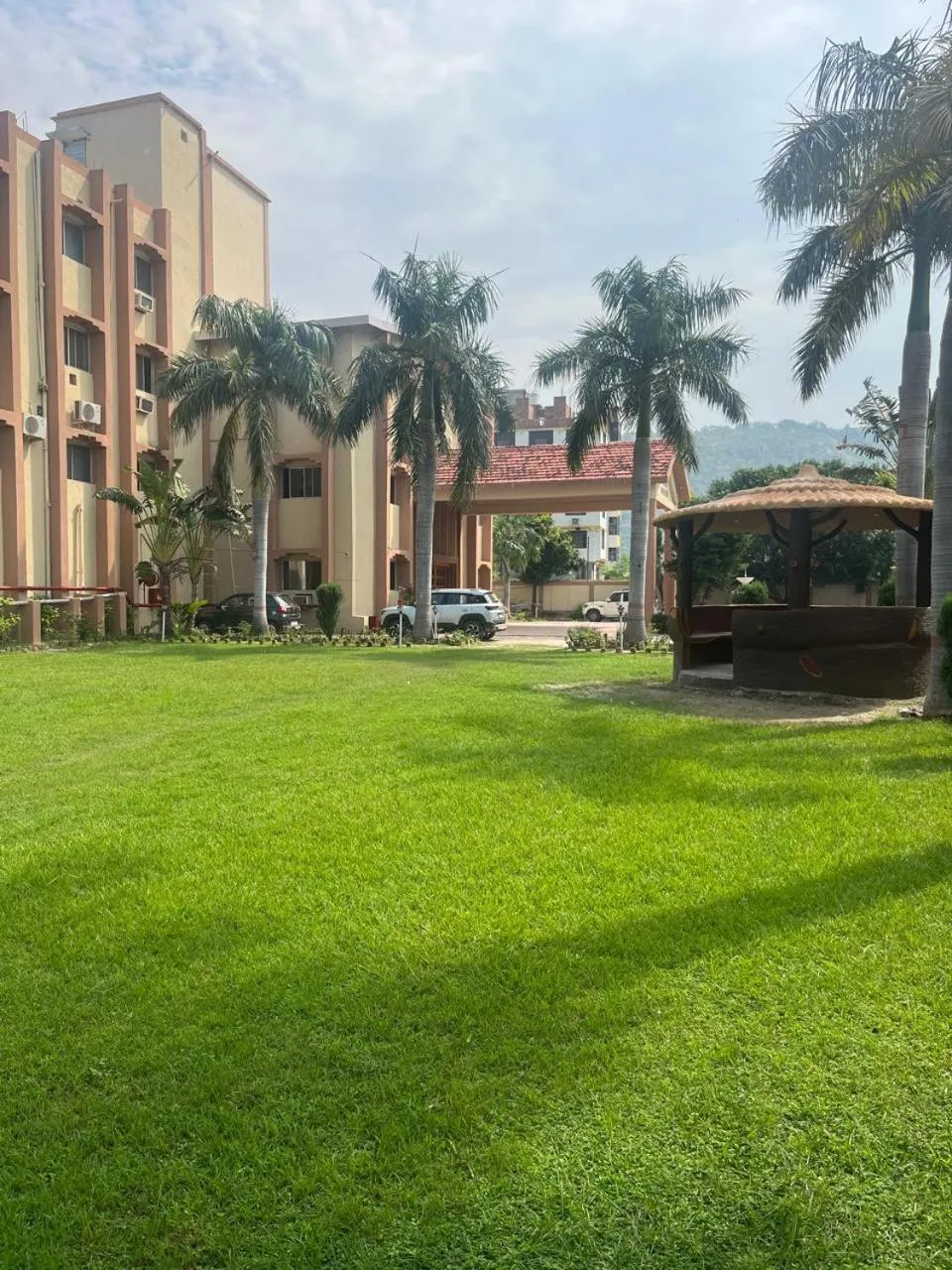 Garden in The Rajgir Residency