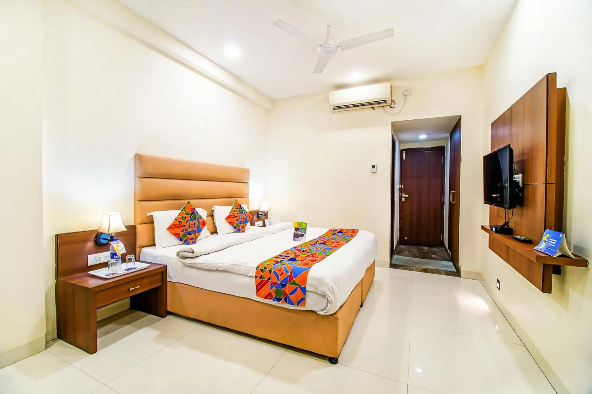 Bed in FabHotel Prime President- Bhopal Railway Station