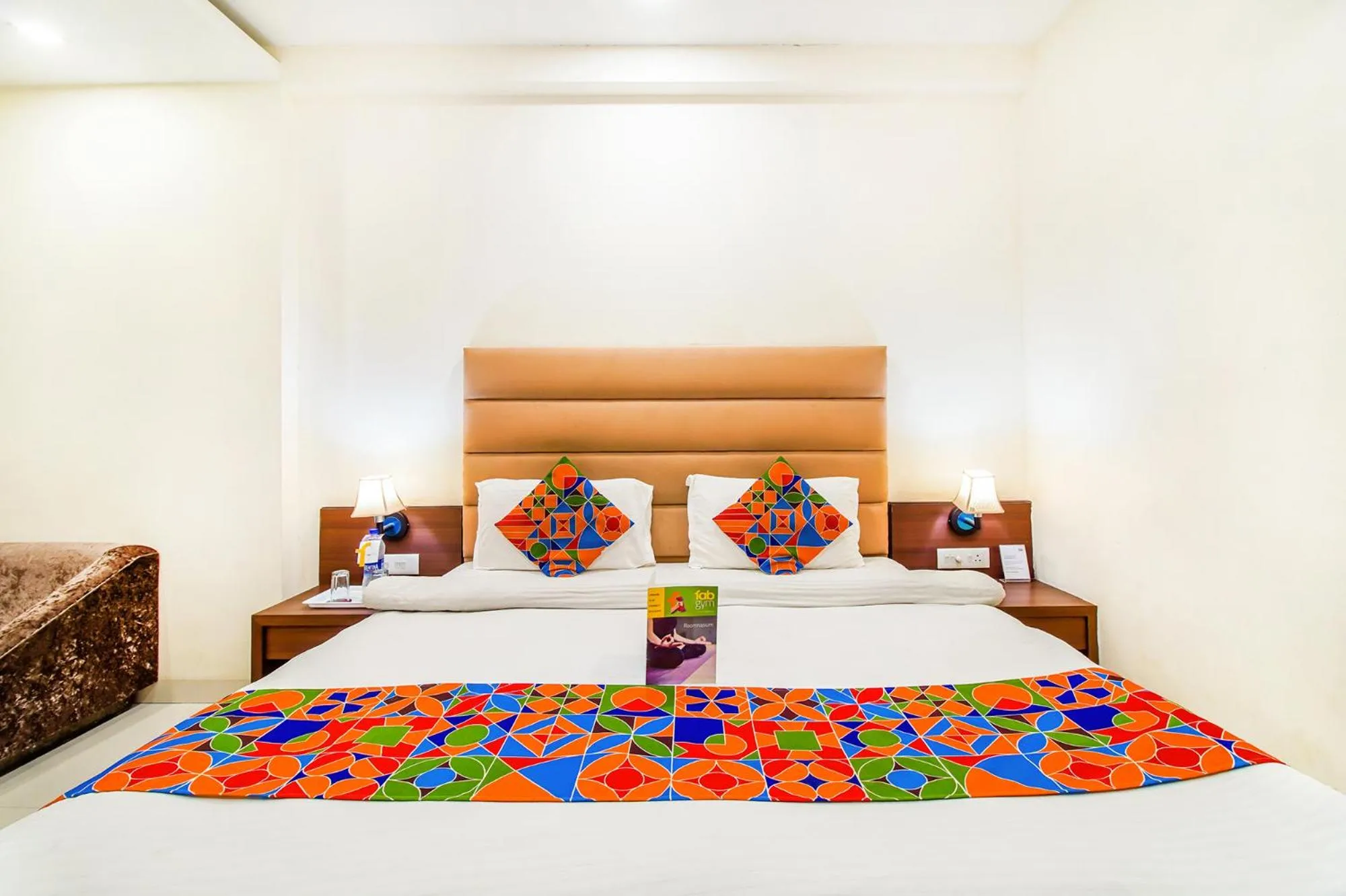 Bed in FabHotel Prime President- Bhopal Railway Station