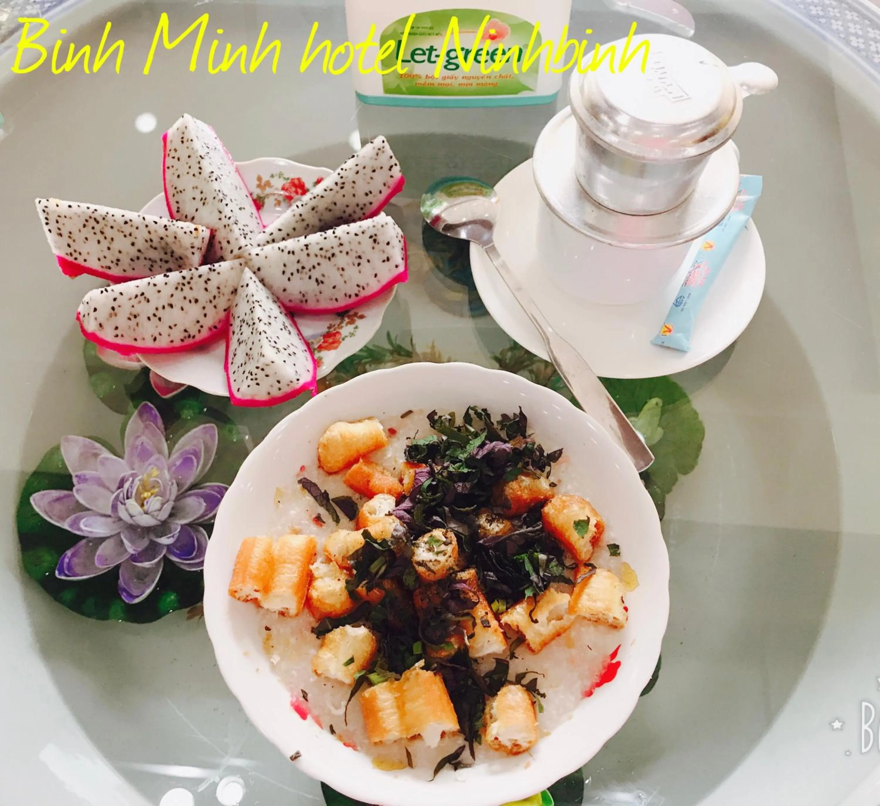 Food and drinks in Binh Minh Hotel
