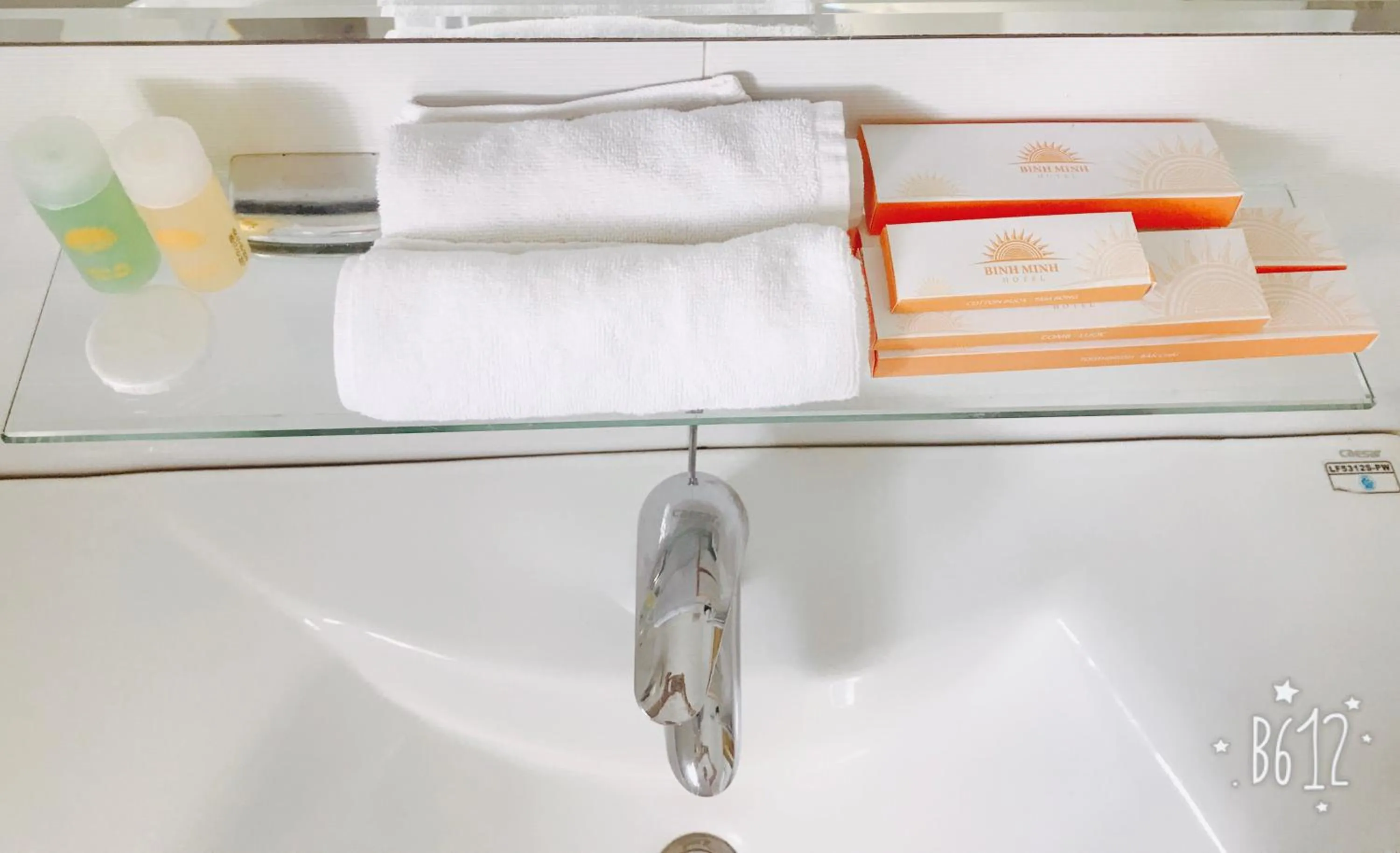 Decorative detail in Binh Minh Hotel