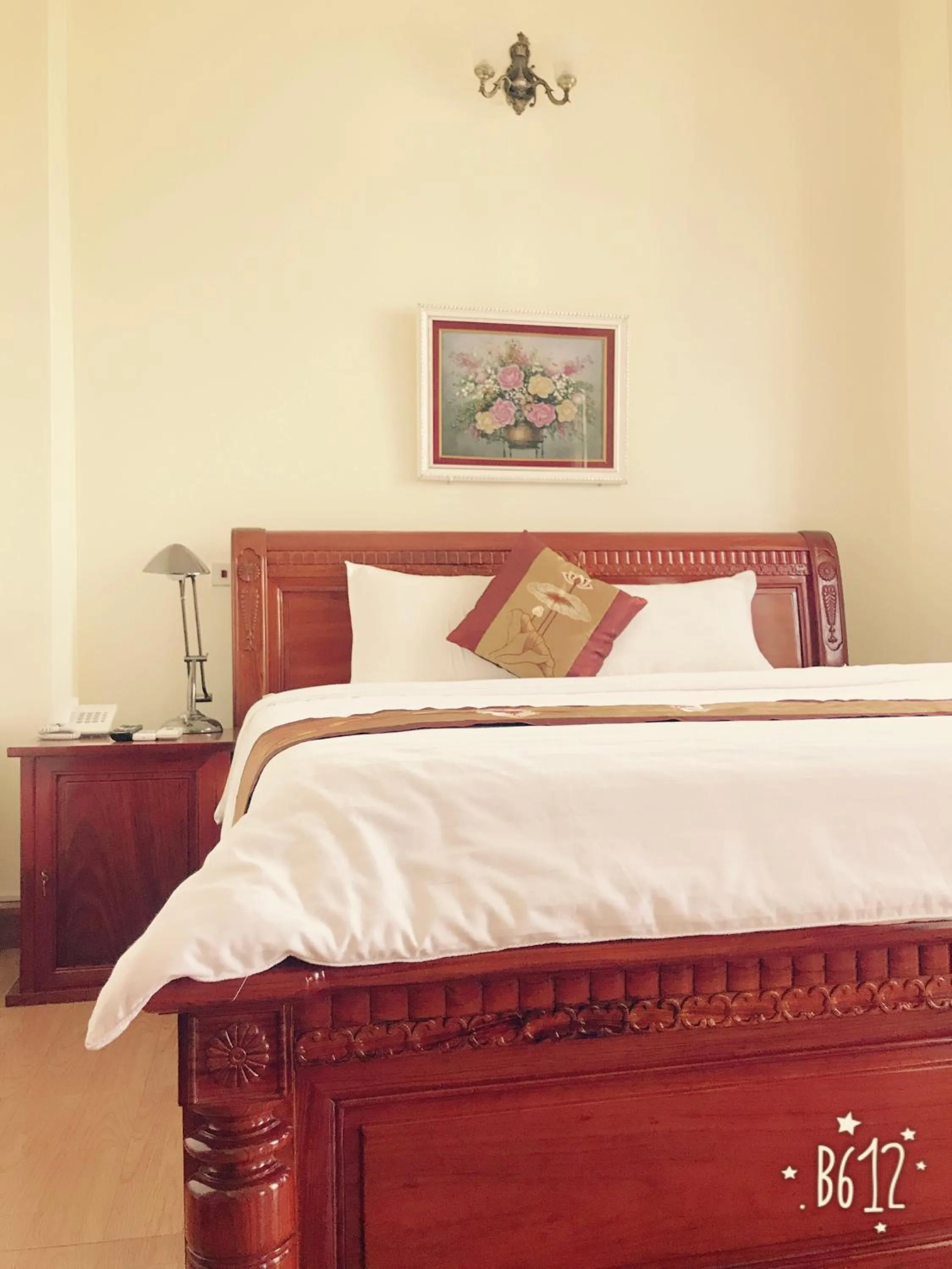 Bed in Binh Minh Hotel