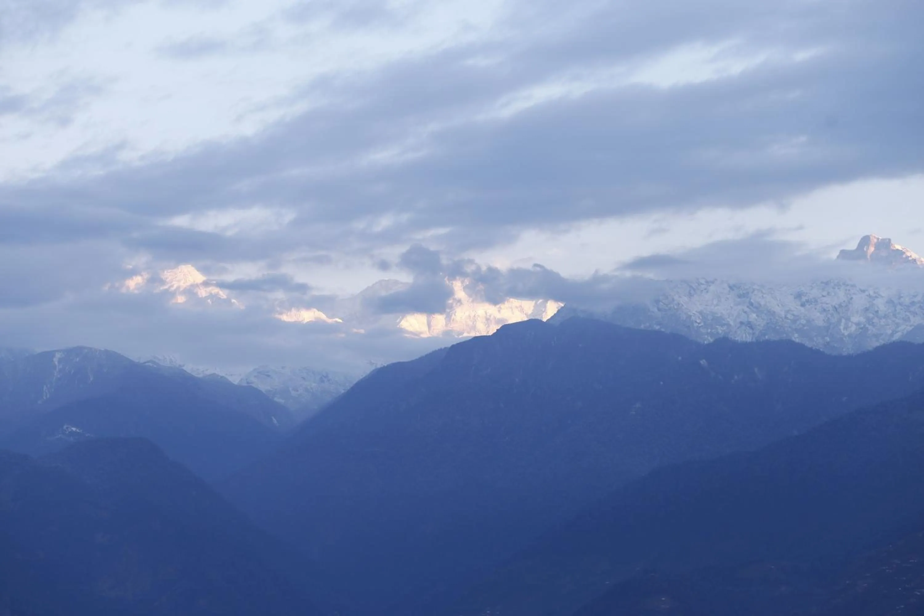 Mountain view in Sikkim Tourist Centre