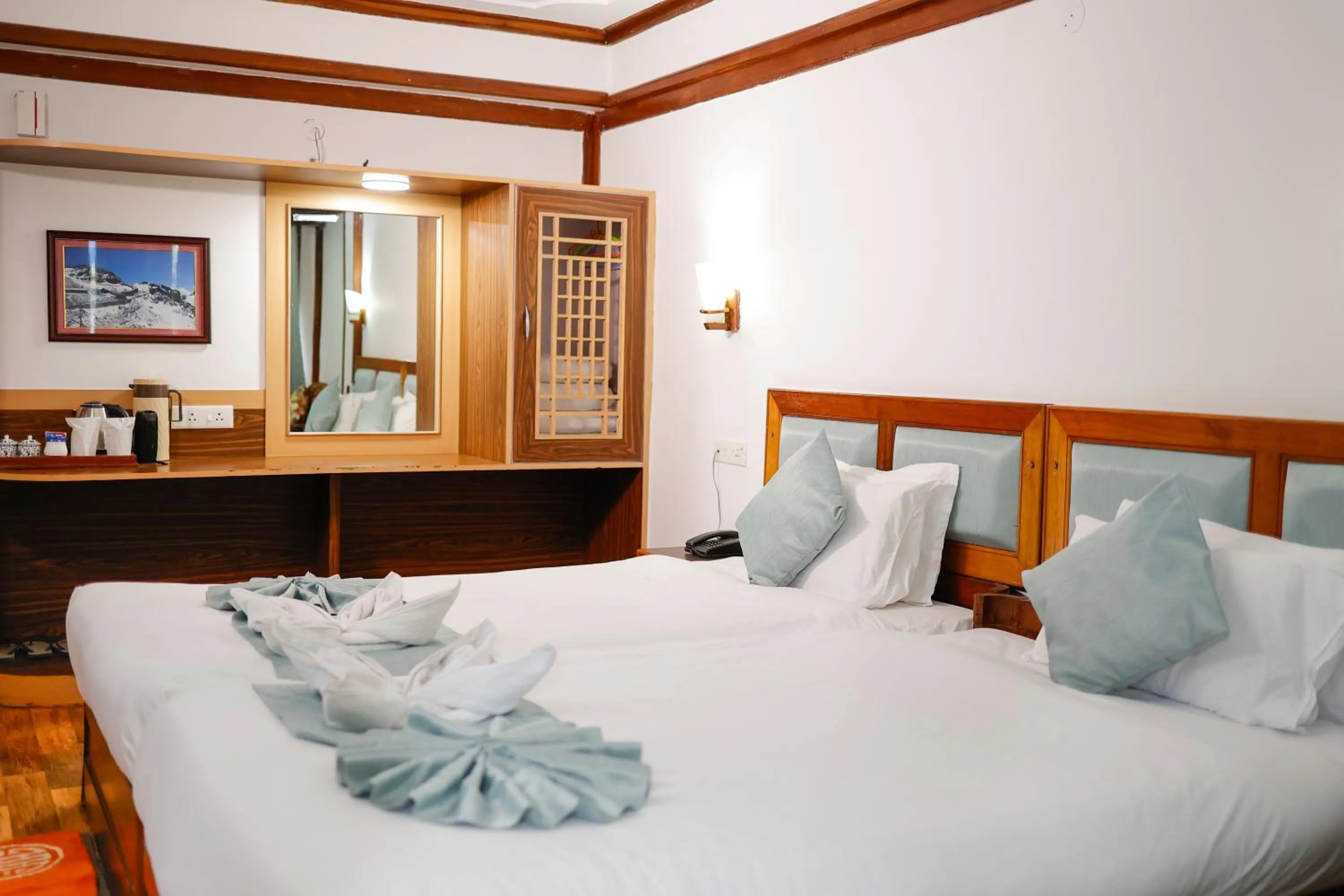 Bed in Sikkim Tourist Centre