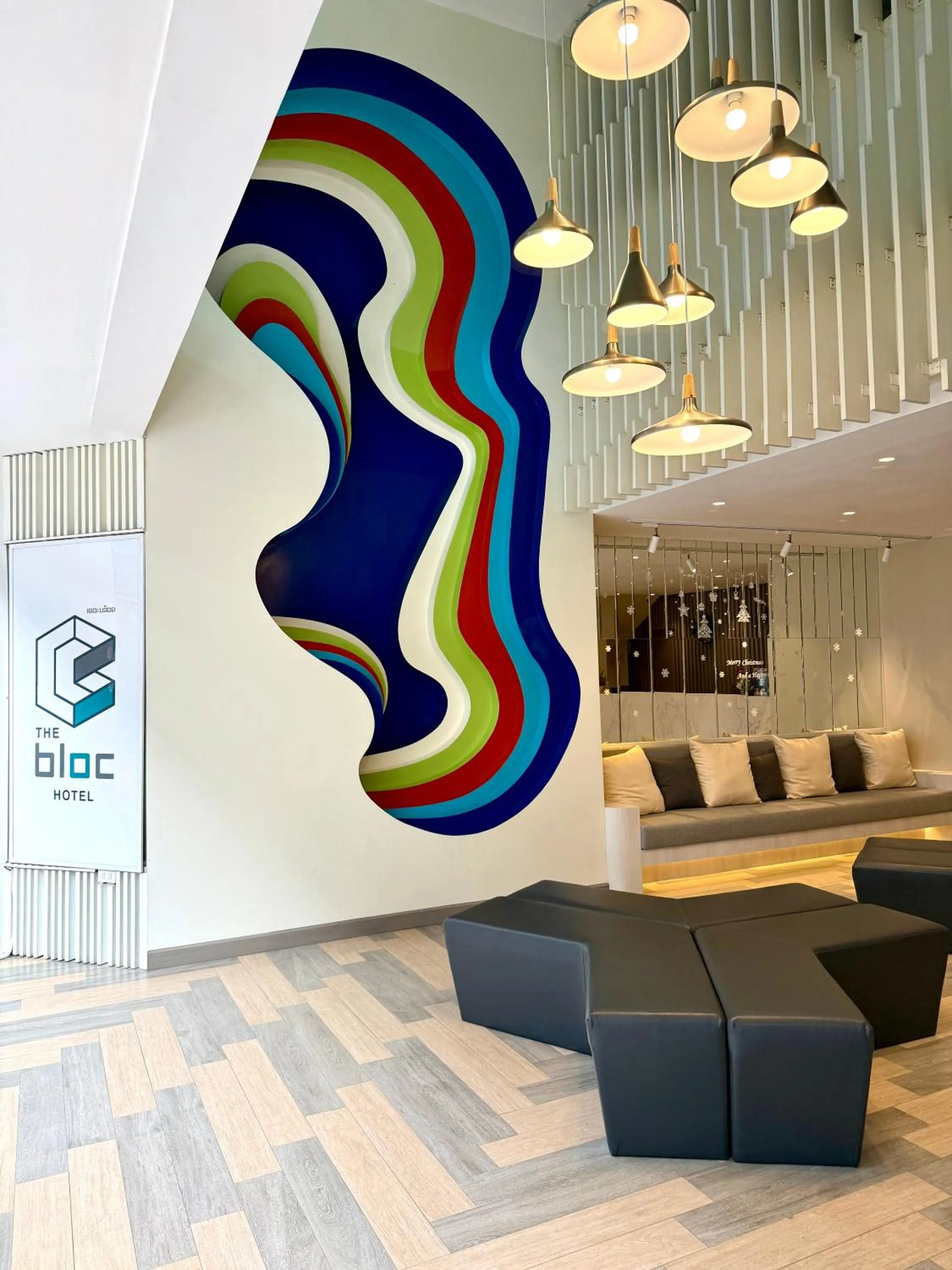 Lobby or reception in The Bloc Hotel Phuket - SHA Extra Plus