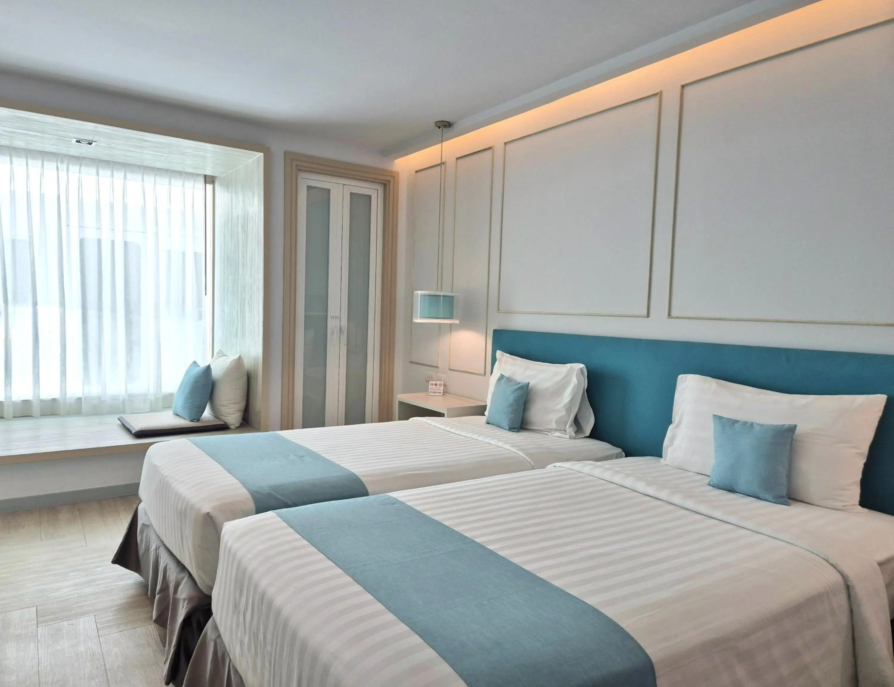 Bed in The Bloc Hotel Phuket - SHA Extra Plus