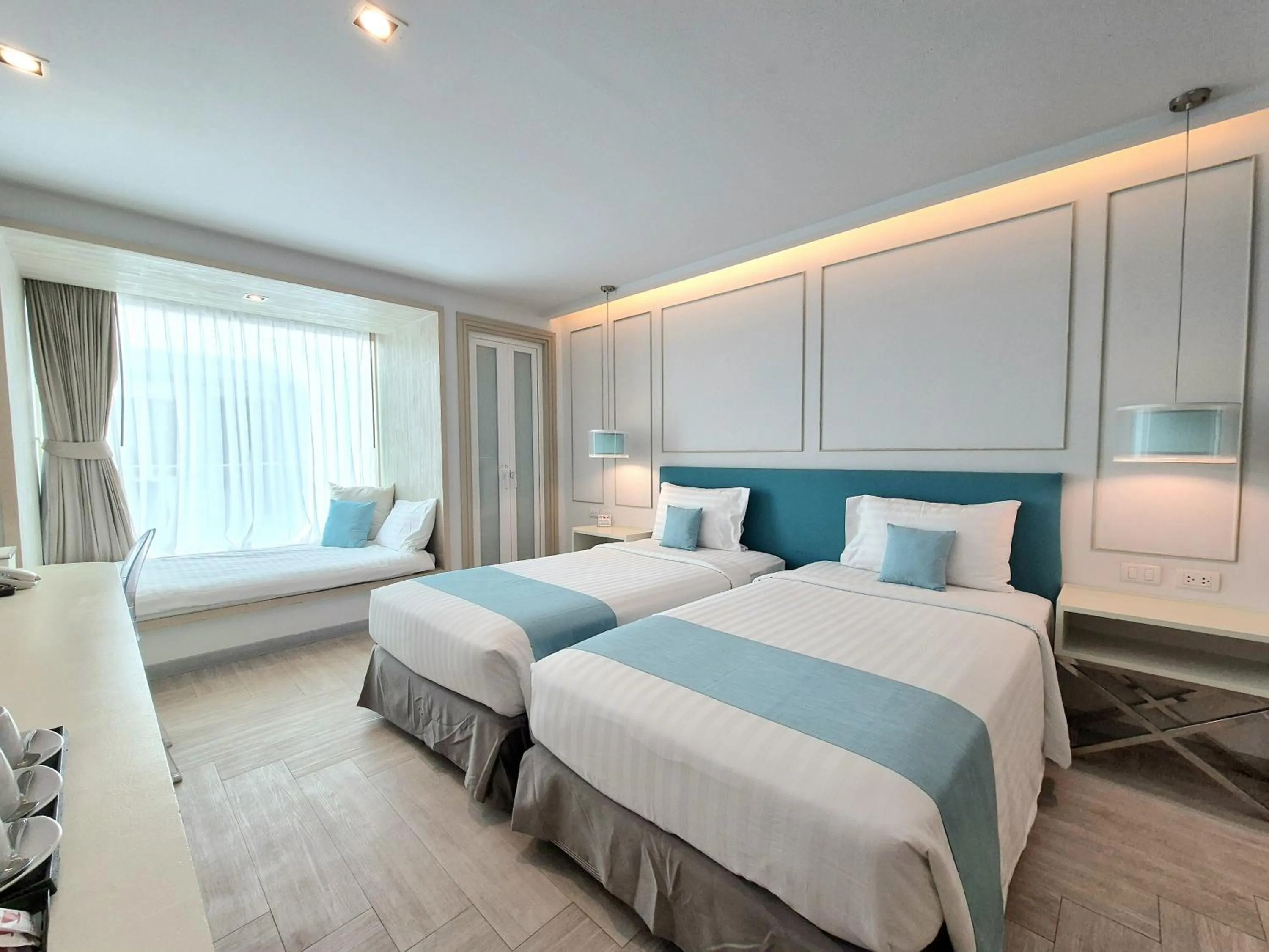 Bedroom, Bed in The Bloc Hotel Phuket