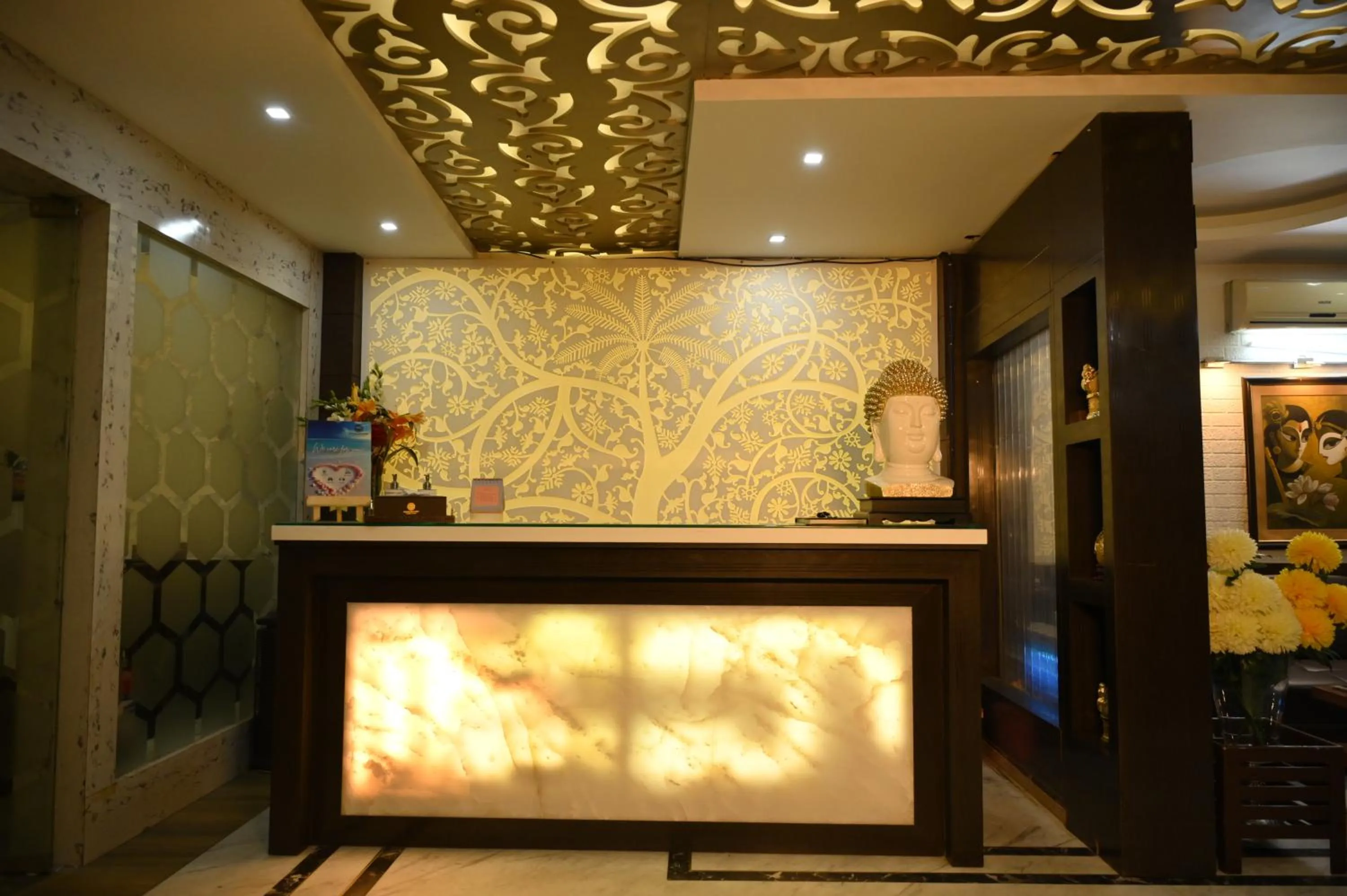 Lobby or reception in Hotel DH