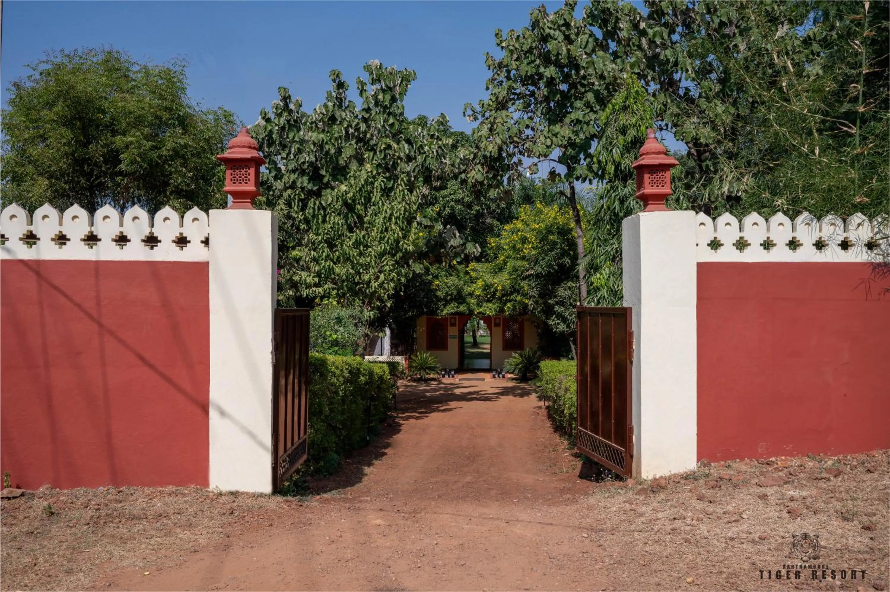 Facade/entrance in Ranthambore Tiger Resort