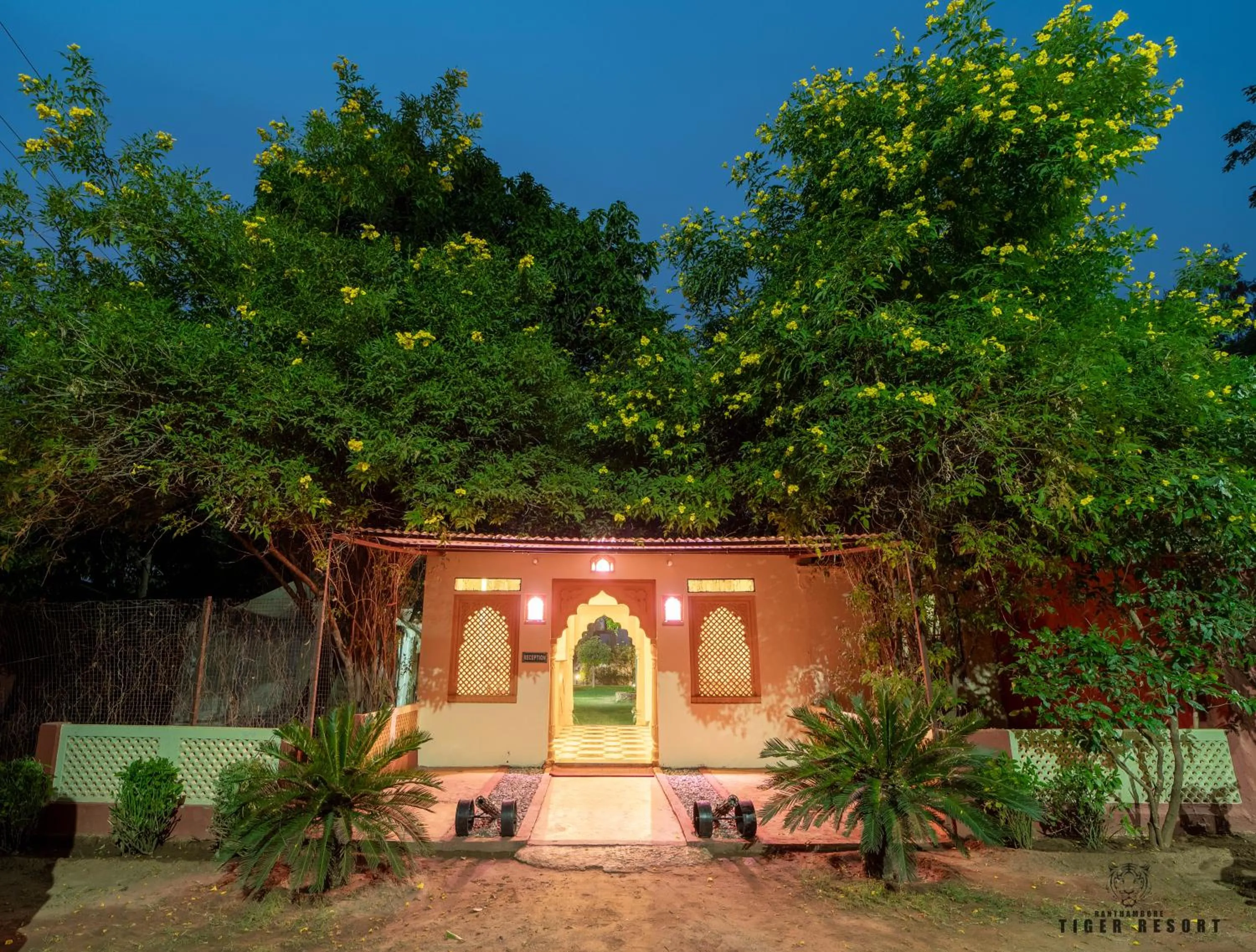 Facade/entrance in Ranthambore Tiger Resort