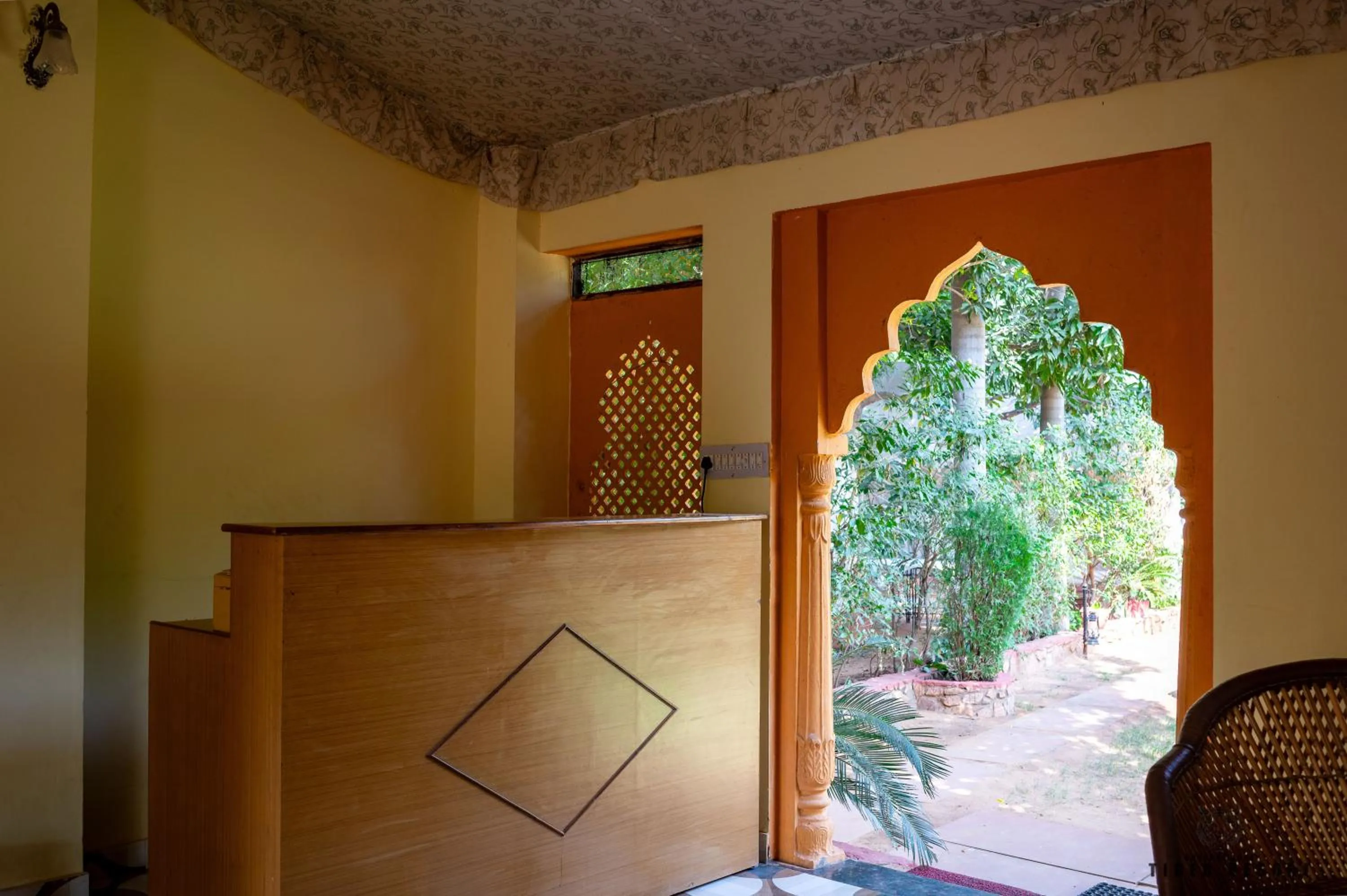 Lobby or reception in Ranthambore Tiger Resort