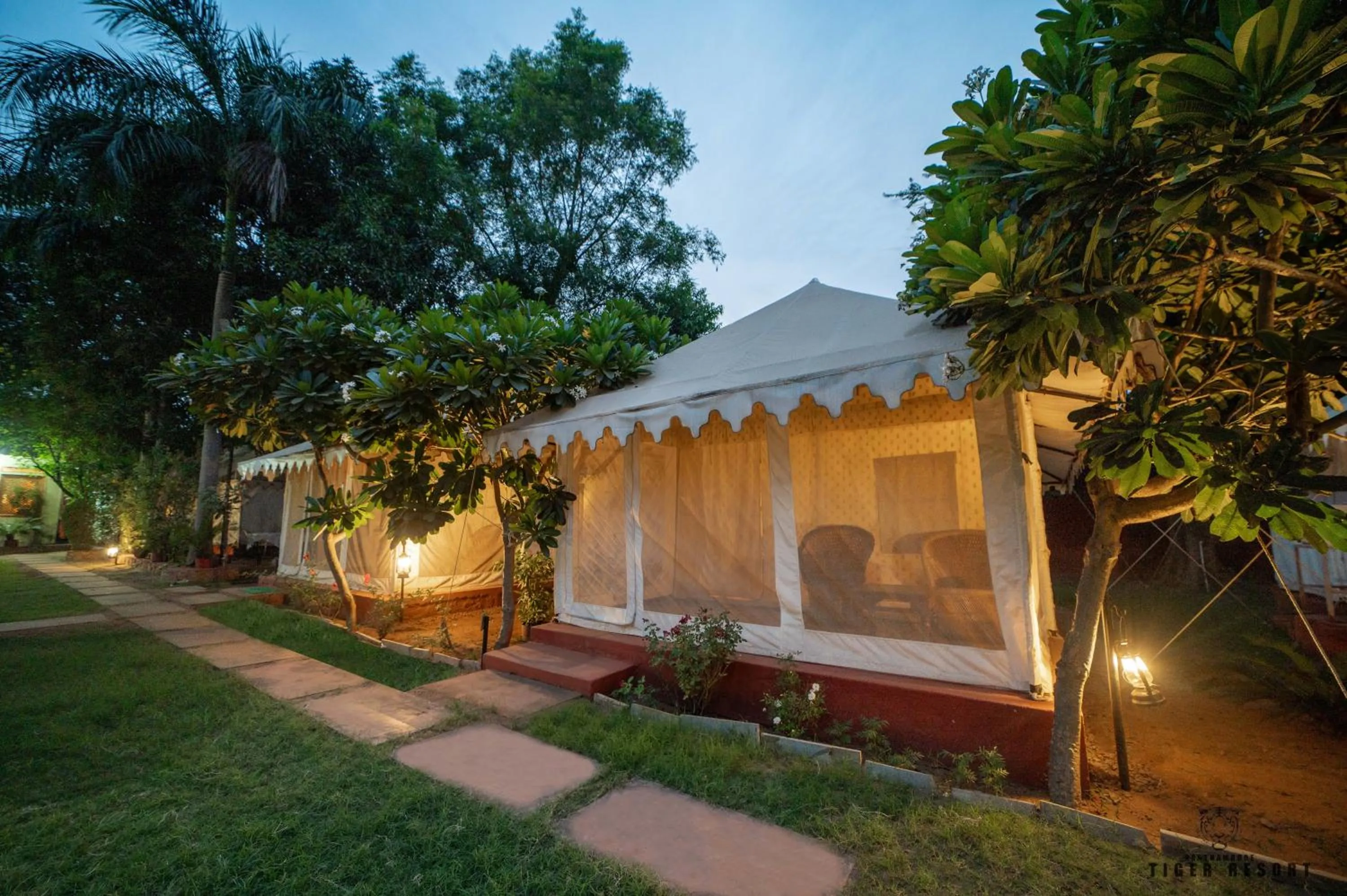 Property building in Ranthambore Tiger Resort