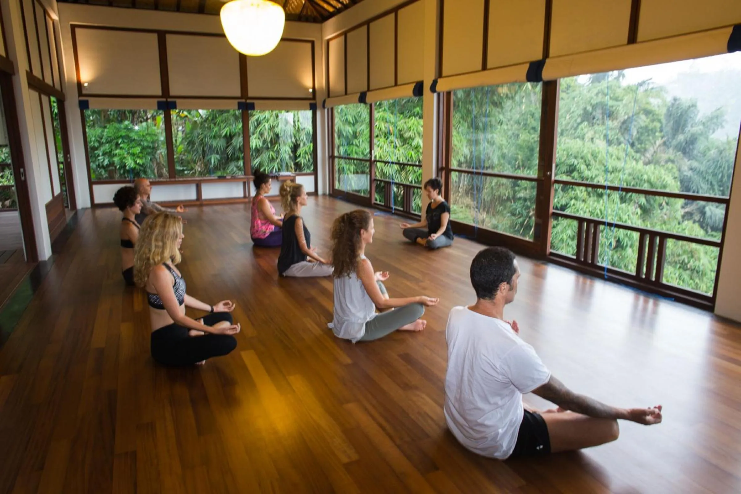 Fitness centre/facilities in Suarapura Resort & Spa