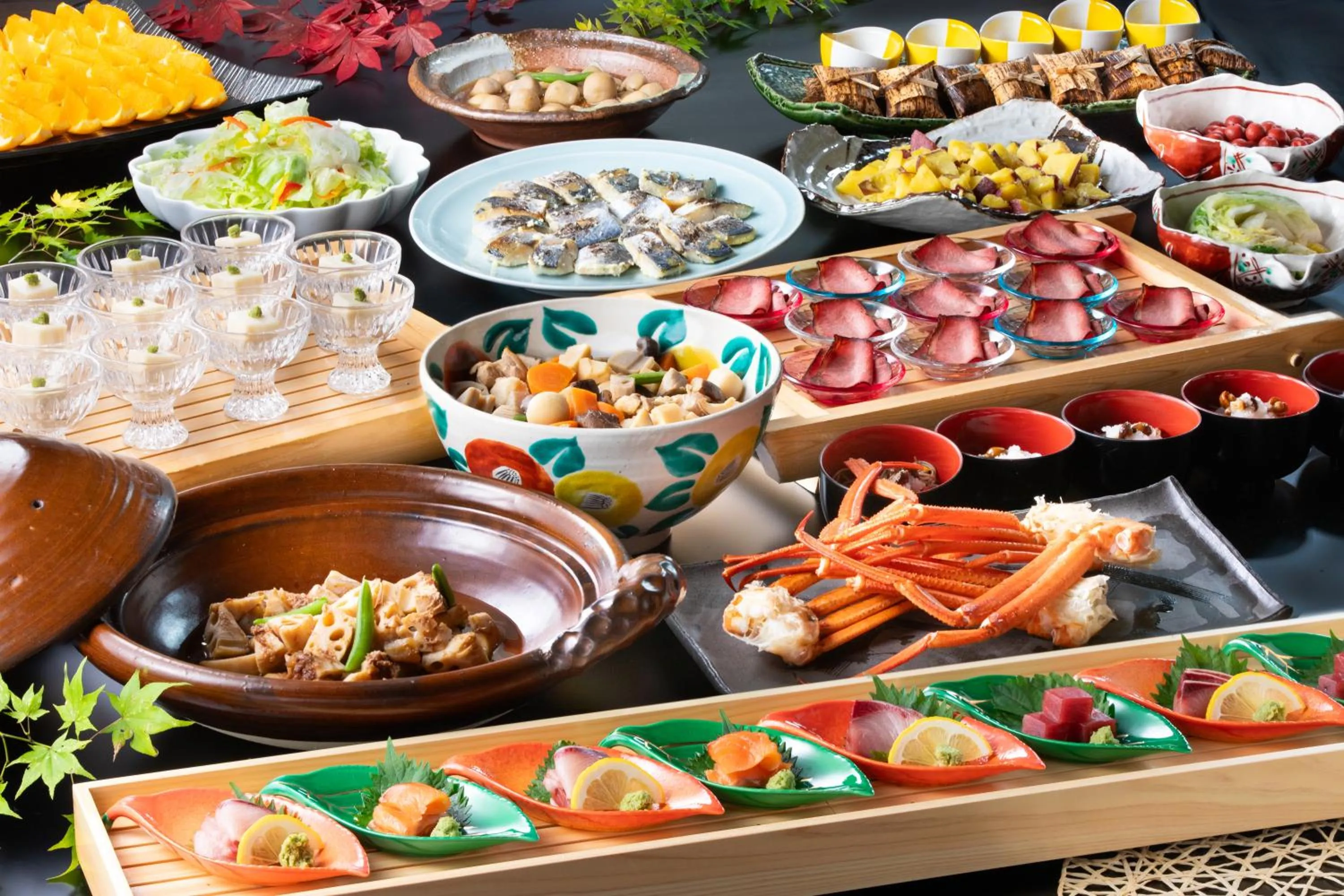 Dinner in Motosu Phoenix Hotel