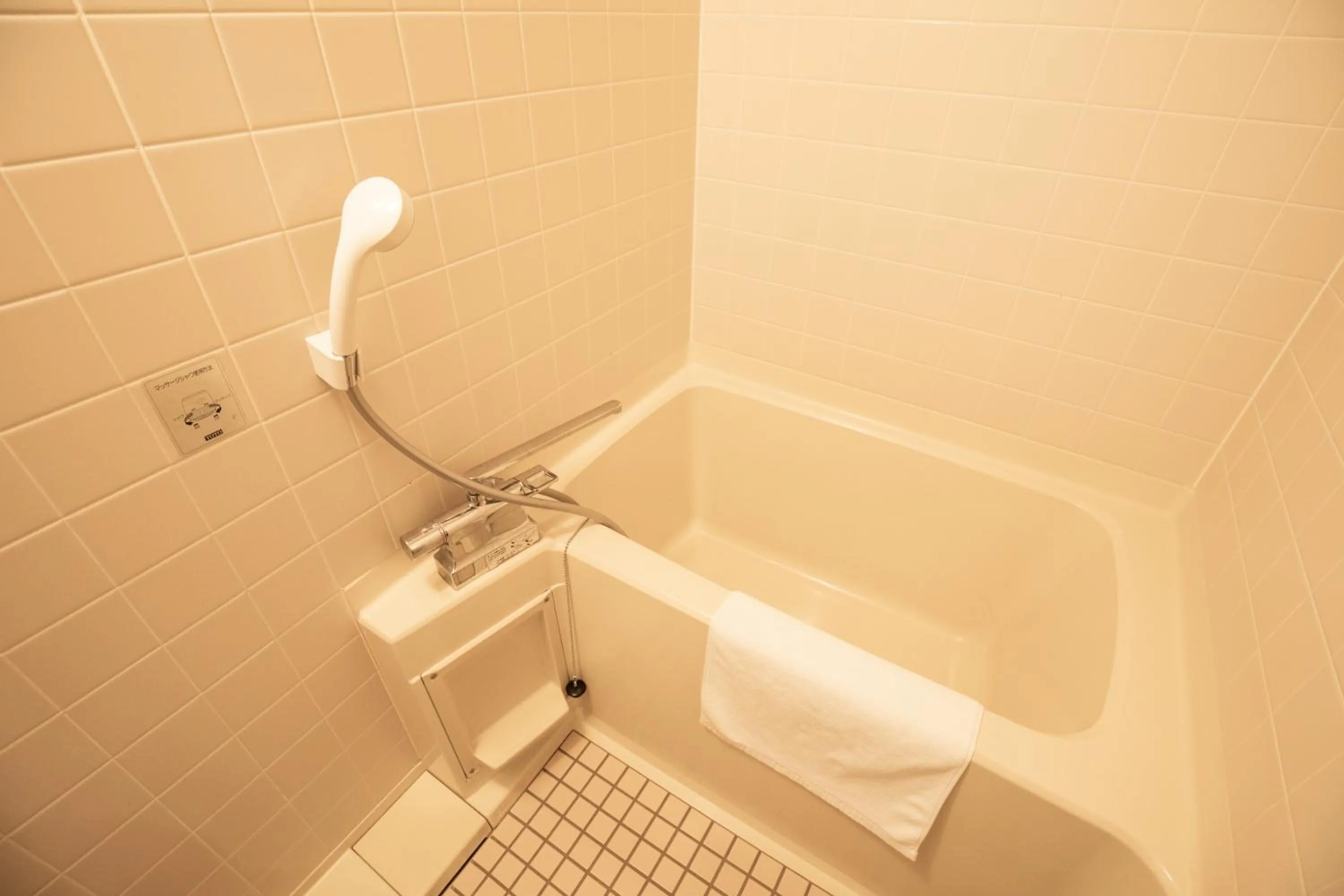 Shower in Motosu Phoenix Hotel