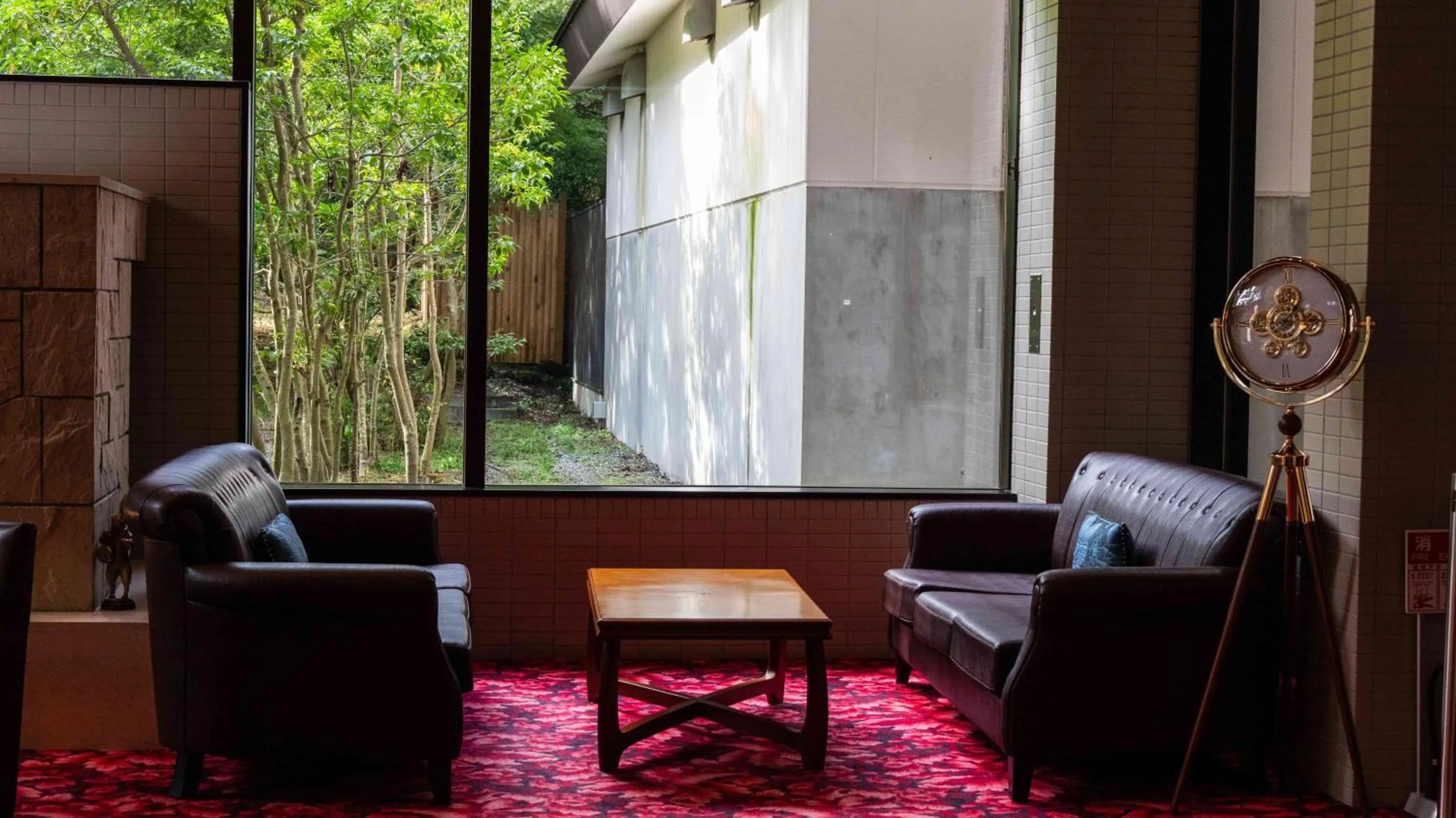Seating area in Motosu Phoenix Hotel