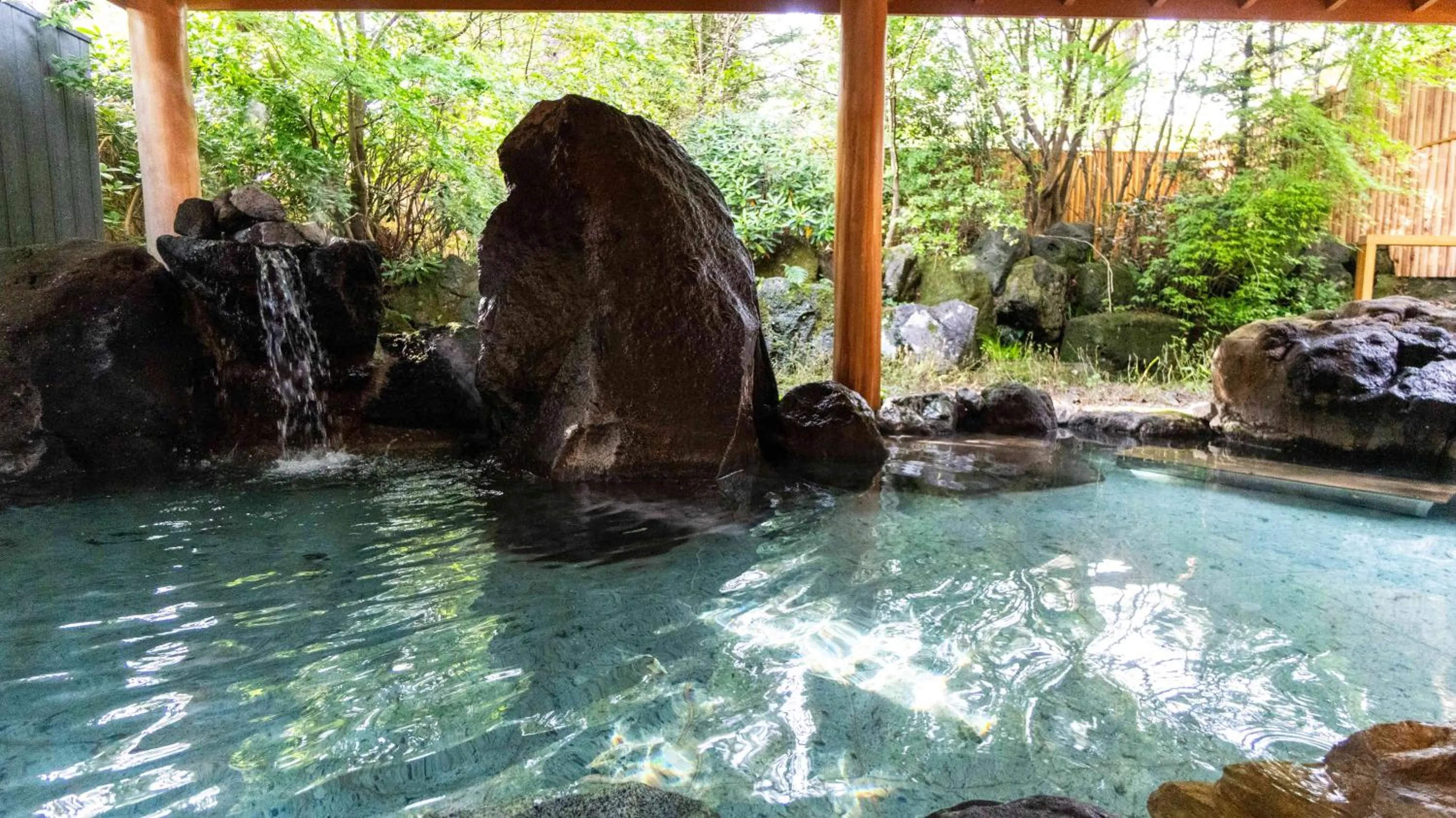 Hot Spring Bath in Motosu Phoenix Hotel