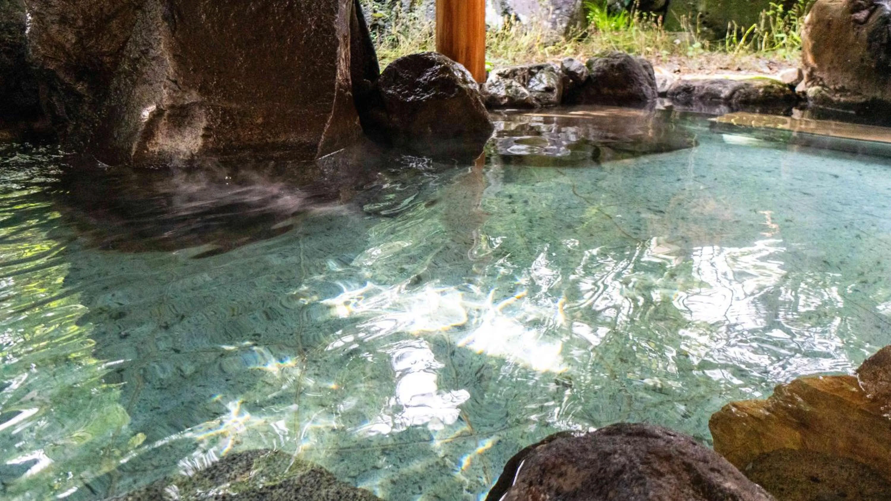 Hot Spring Bath in Motosu Phoenix Hotel