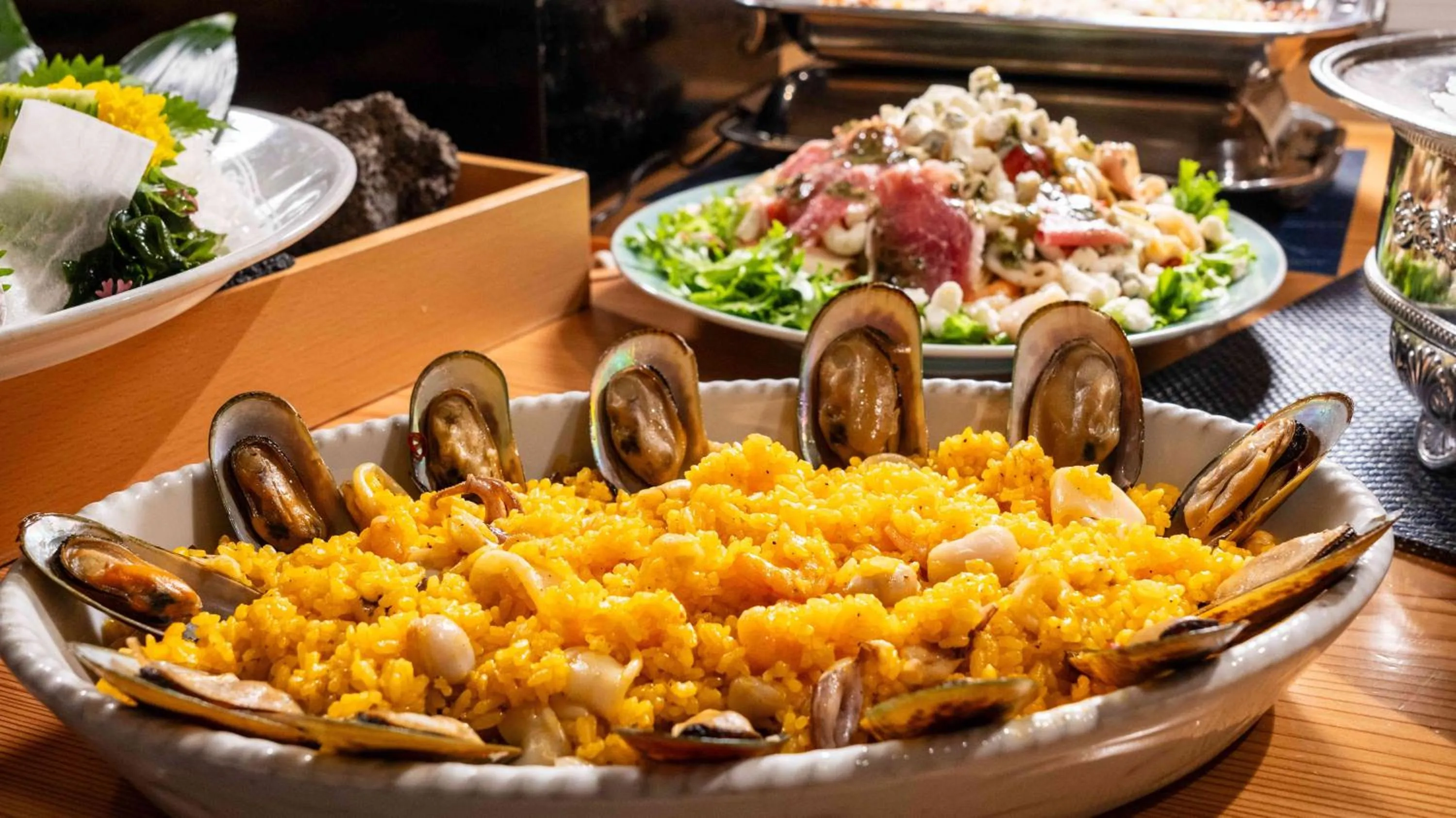 Food in Motosu Phoenix Hotel