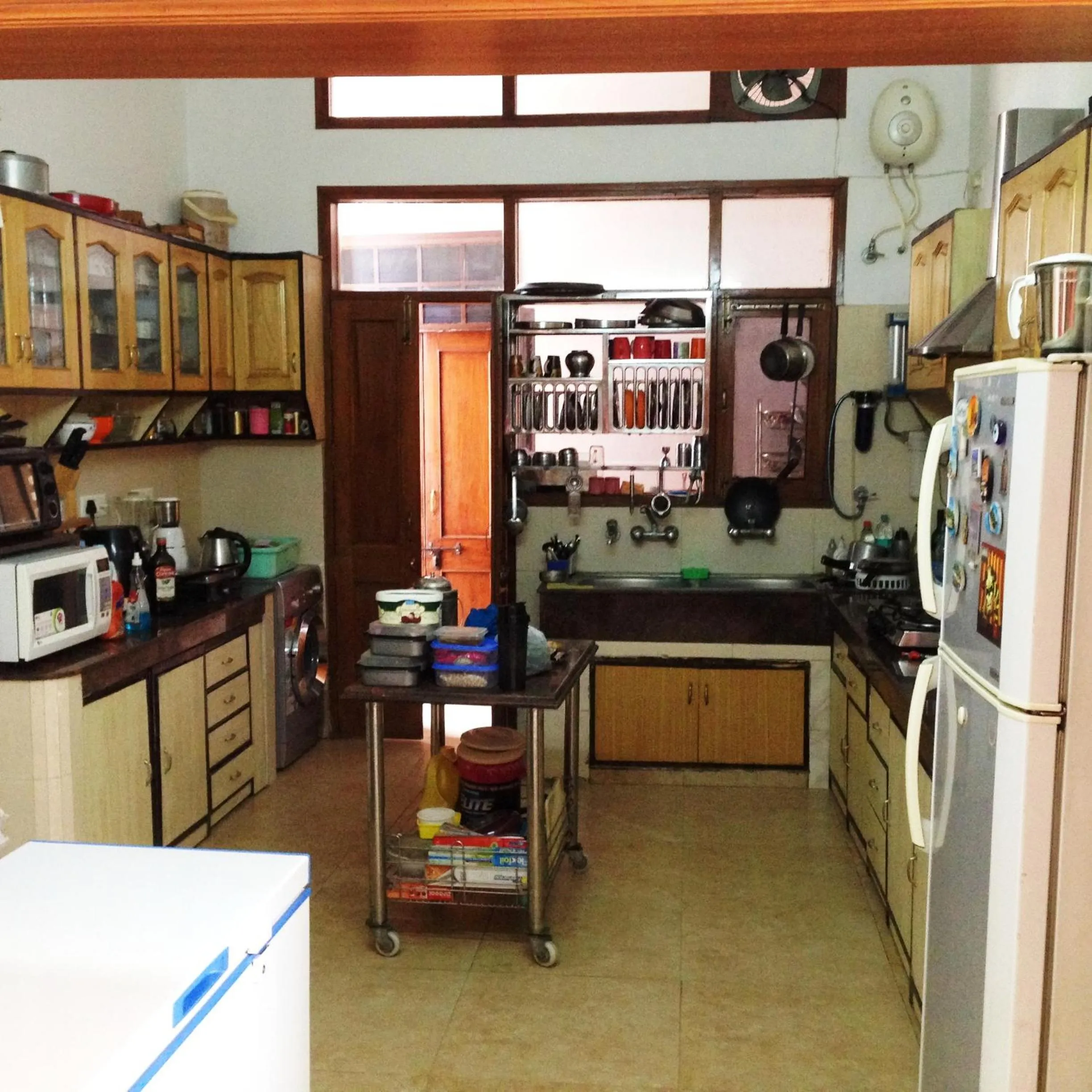 Kitchen or kitchenette in Luxurious Homestay- Chandīgarh