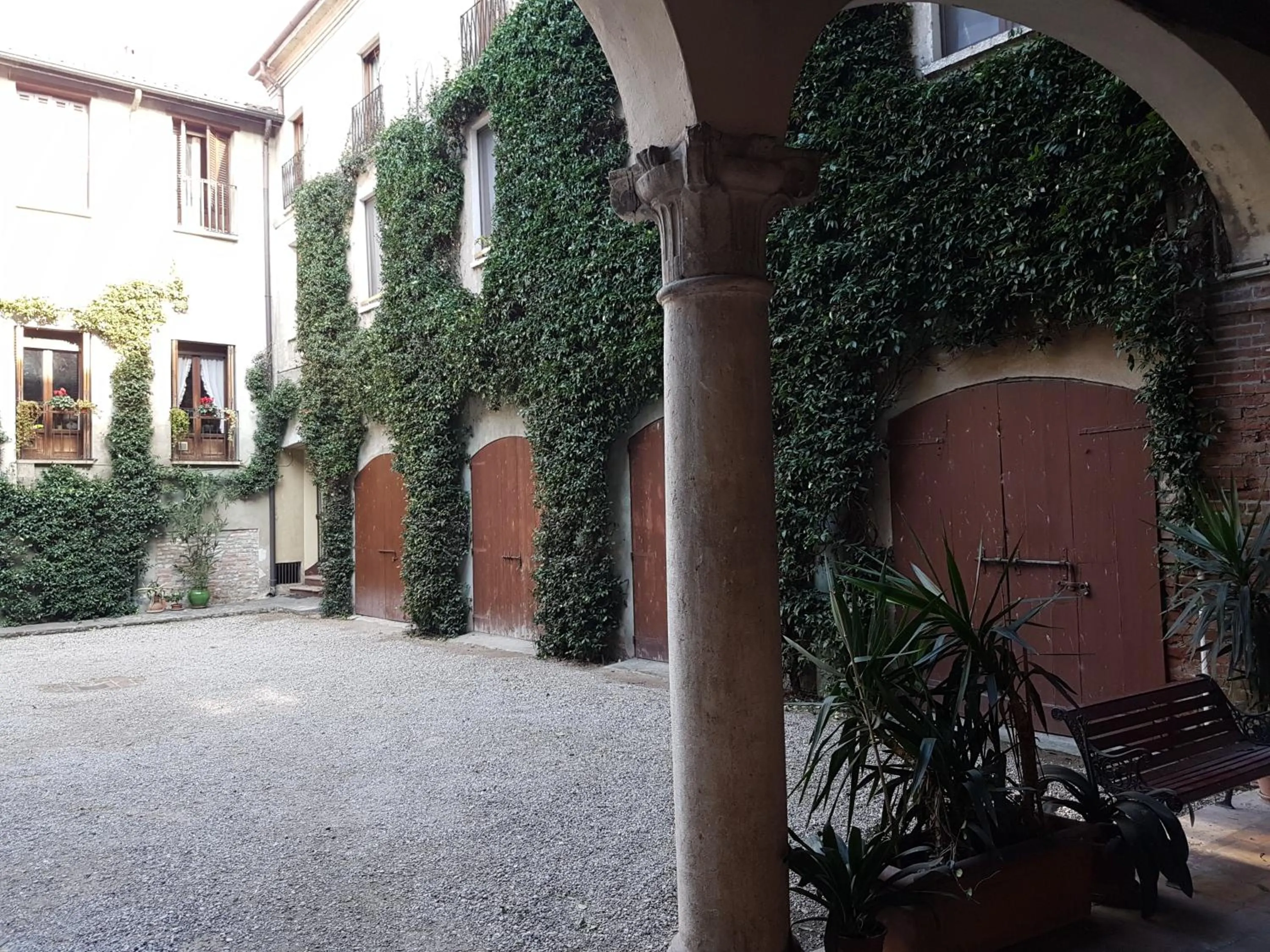 On site in Corte Pomponazza