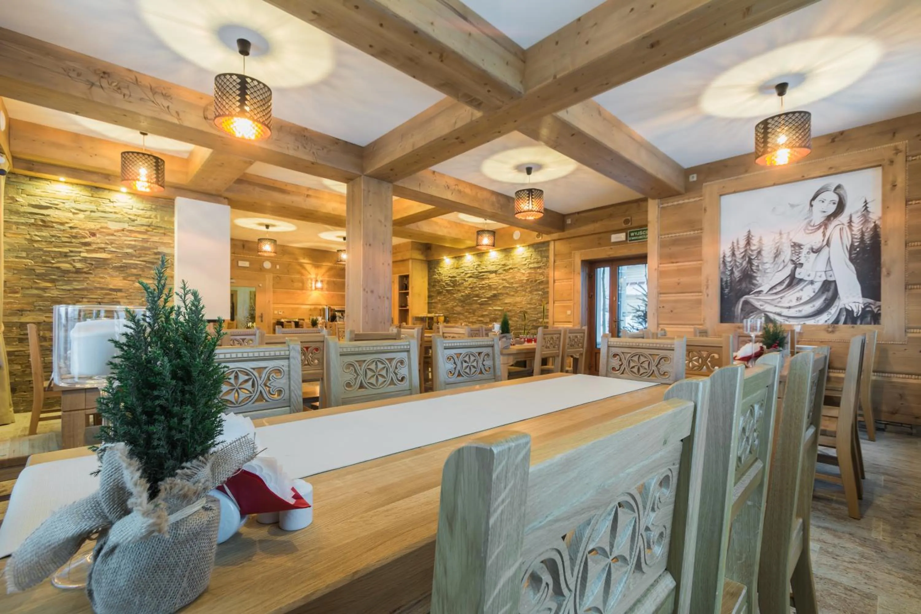 Area and facilities in Willa Gielatówka