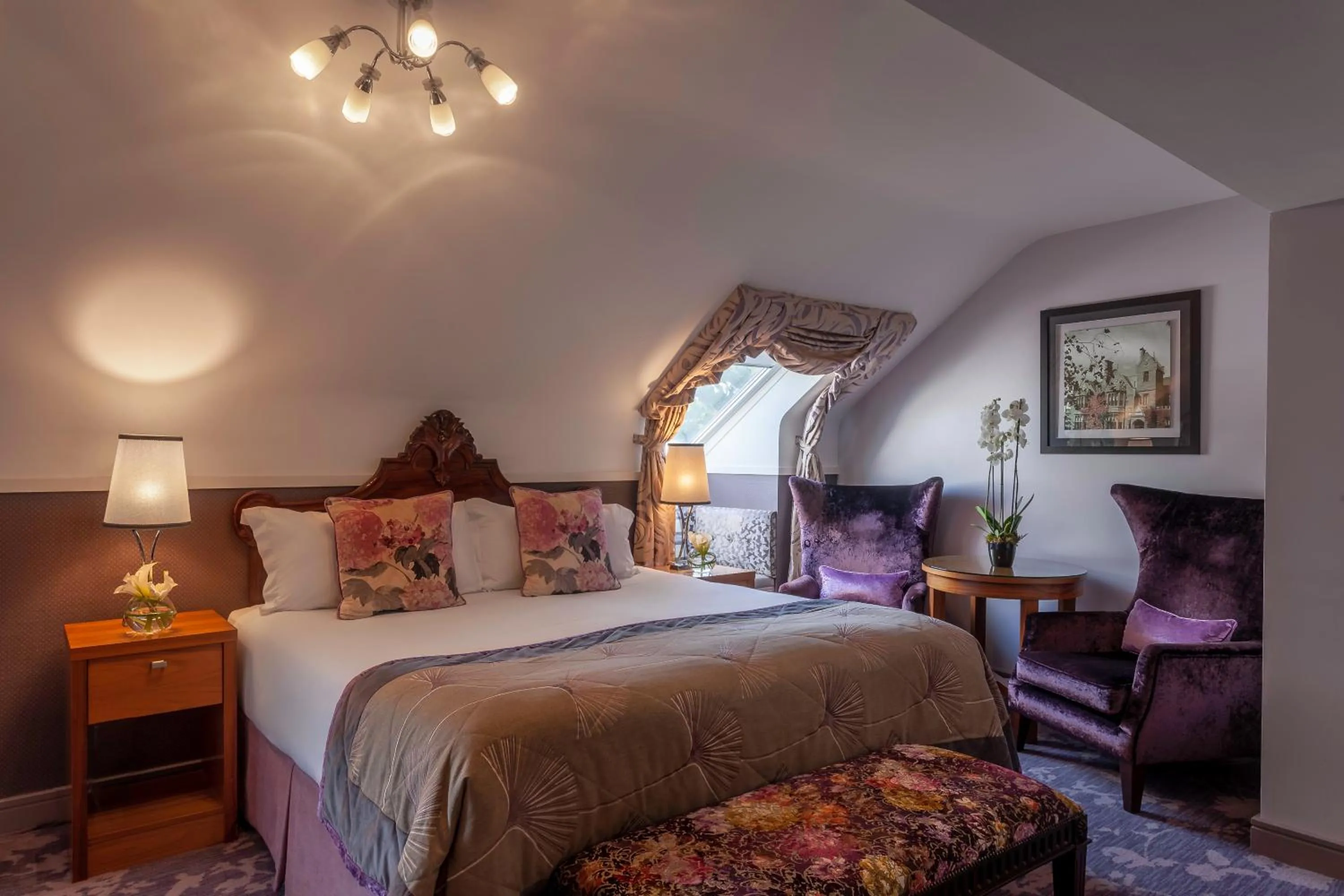 Bedroom, Bed in Clontarf Castle Hotel