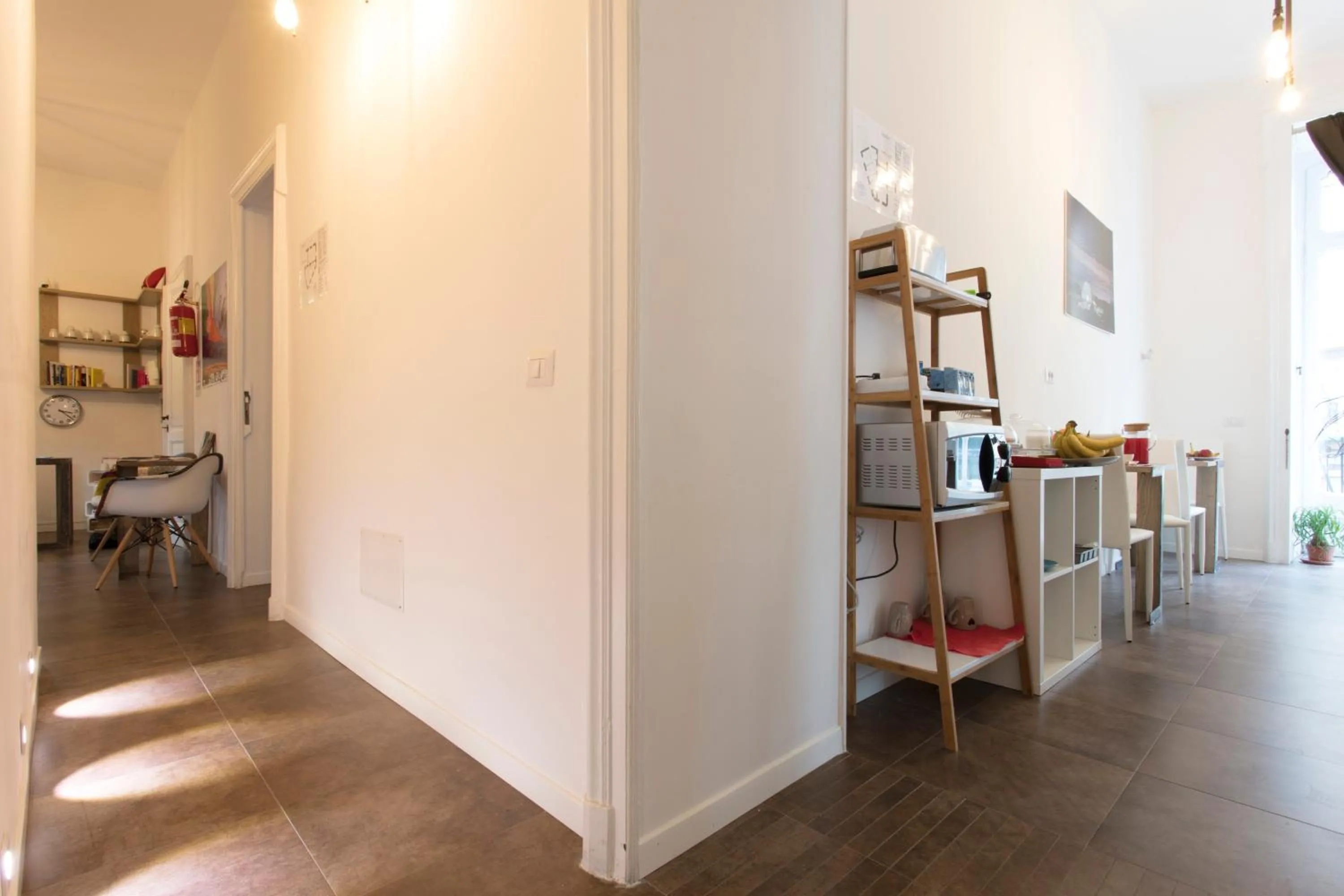 Communal lounge/ TV room in B&B A Durmì