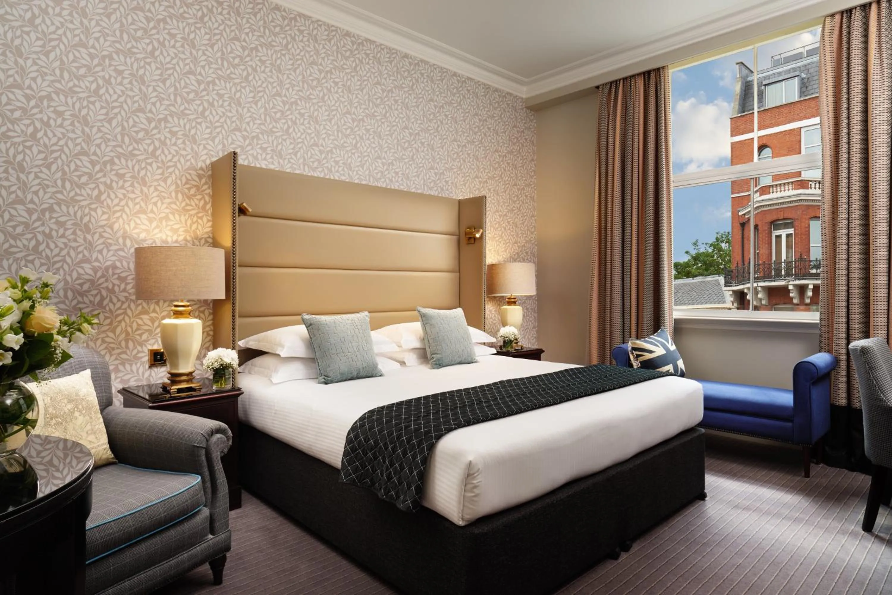 Bedroom, Bed in The Bailey's Hotel London Kensington