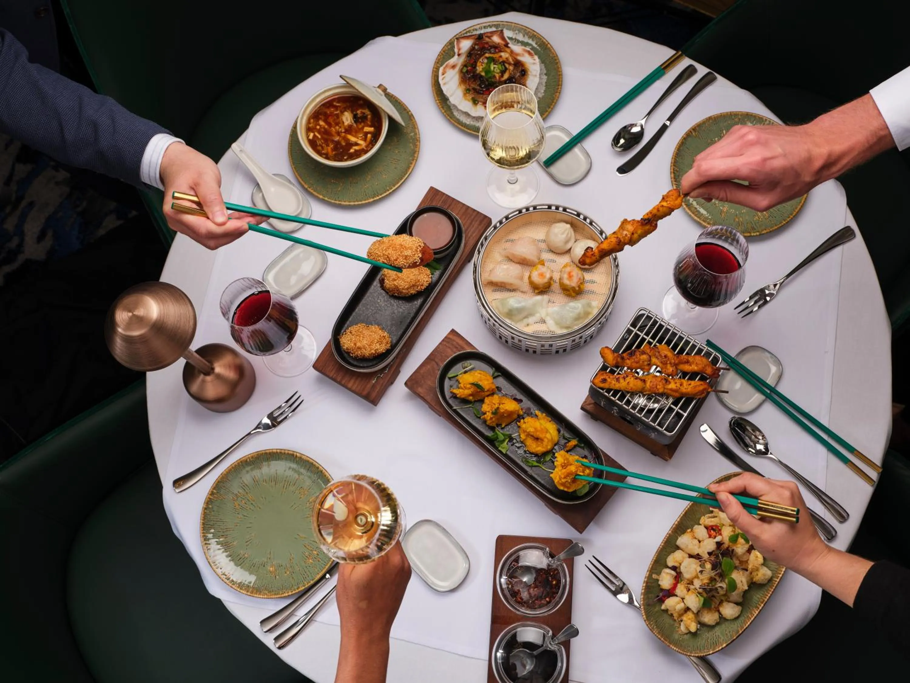 Food close-up in The Bailey's Hotel London Kensington