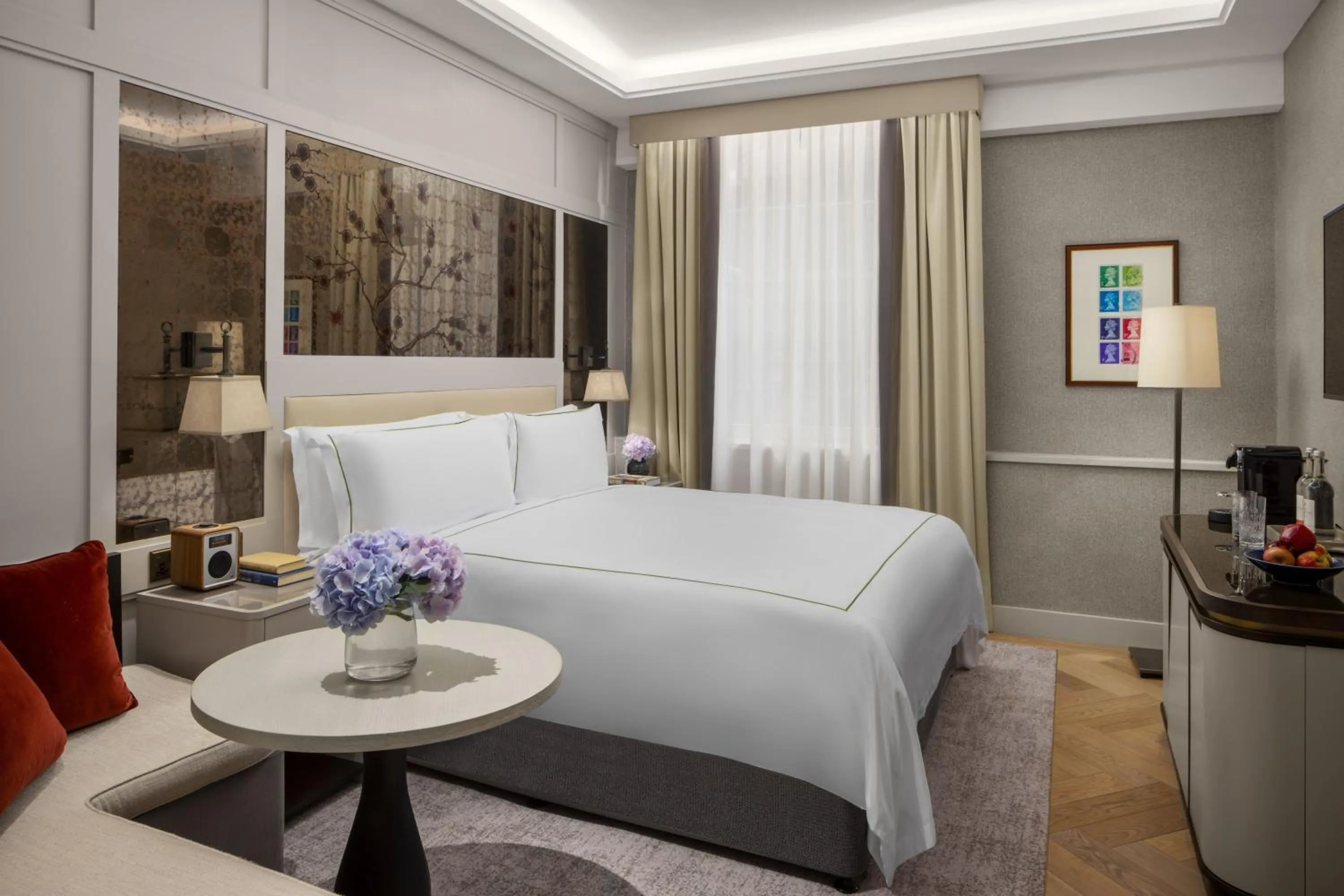 Bedroom, Bed in The Biltmore Mayfair