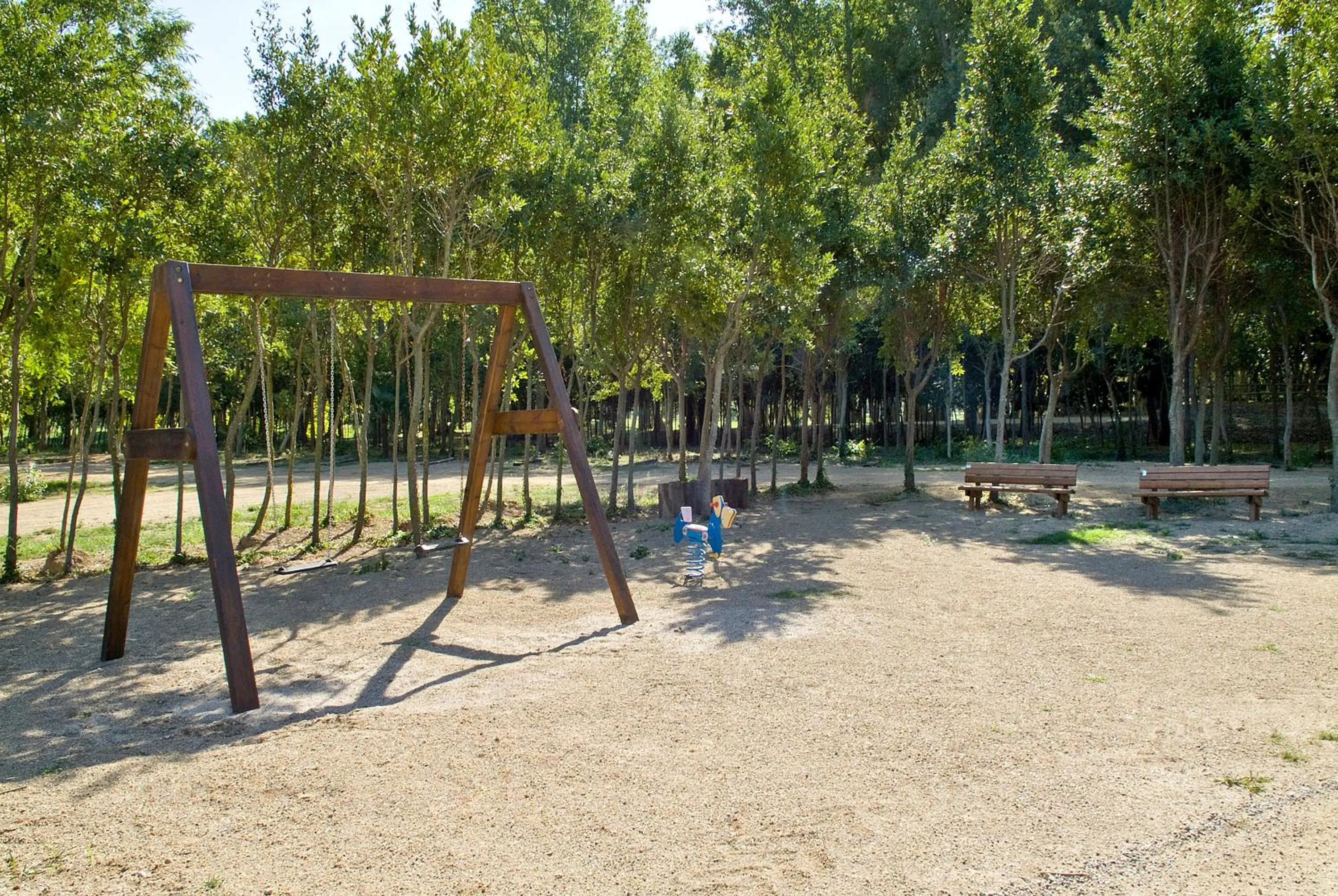 Children play ground in Masos Can Sot