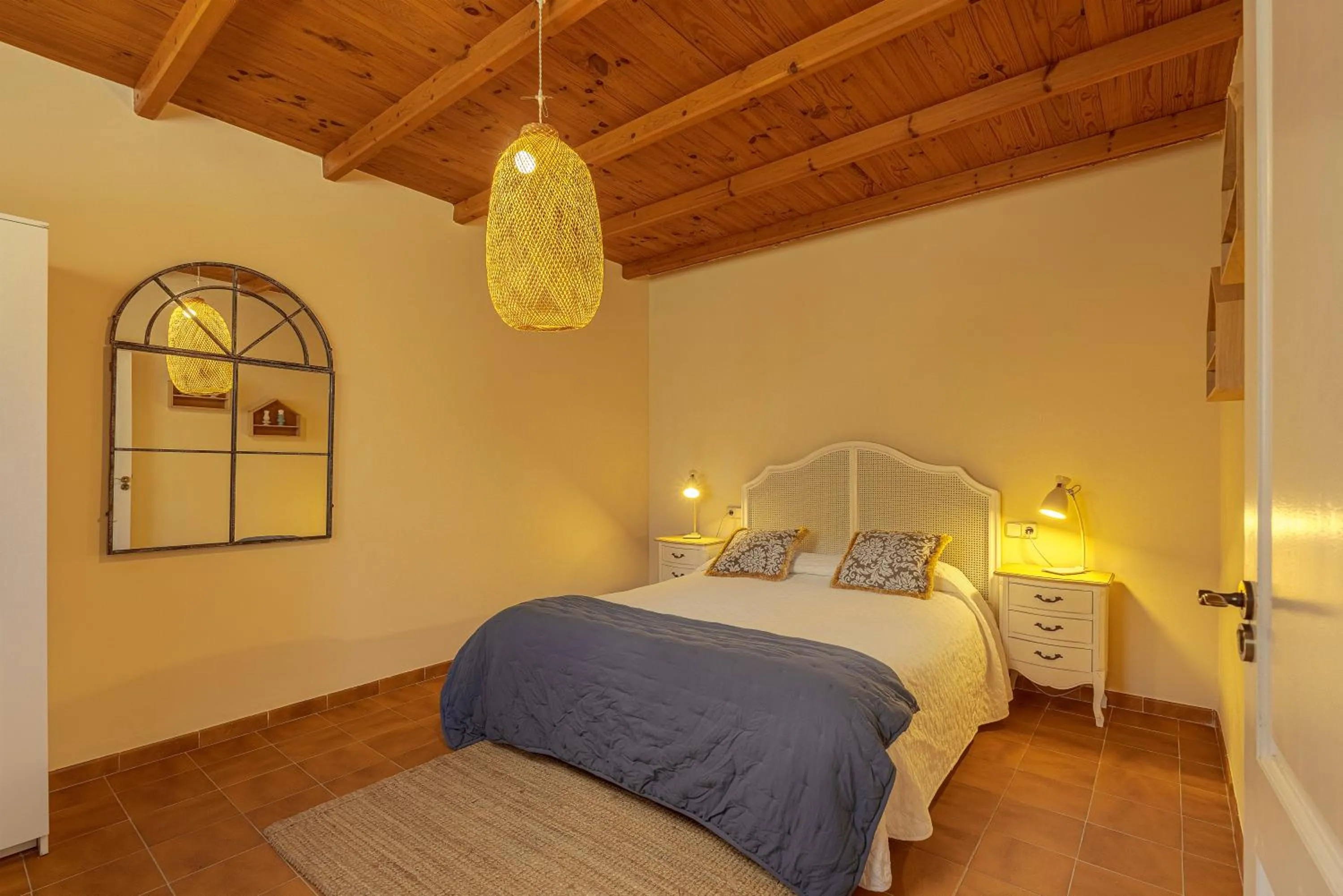 Decorative detail, Bed in Masos Can Sot