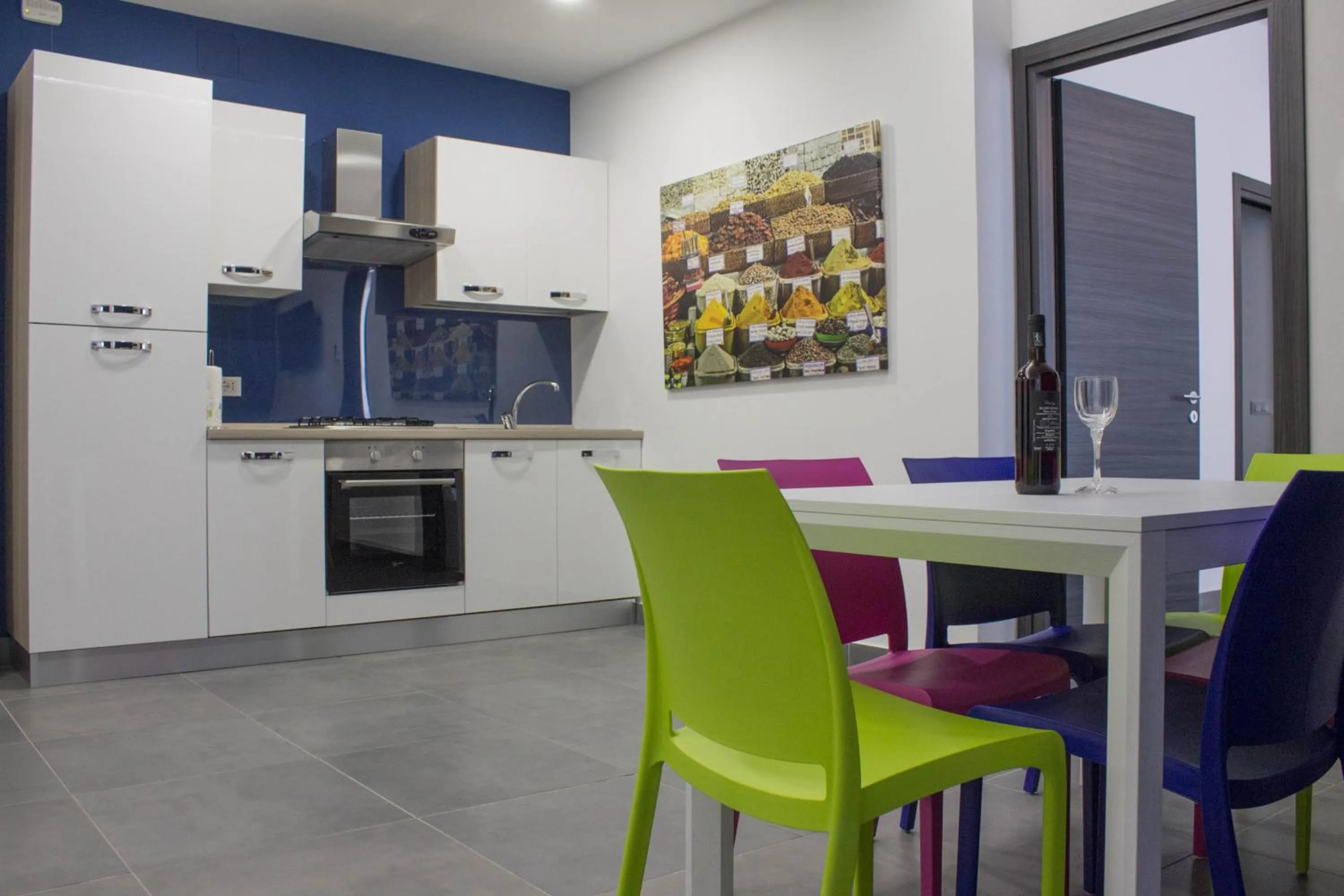 Kitchen or kitchenette in Residence Palazzo dei Delfini by RECEPTIO