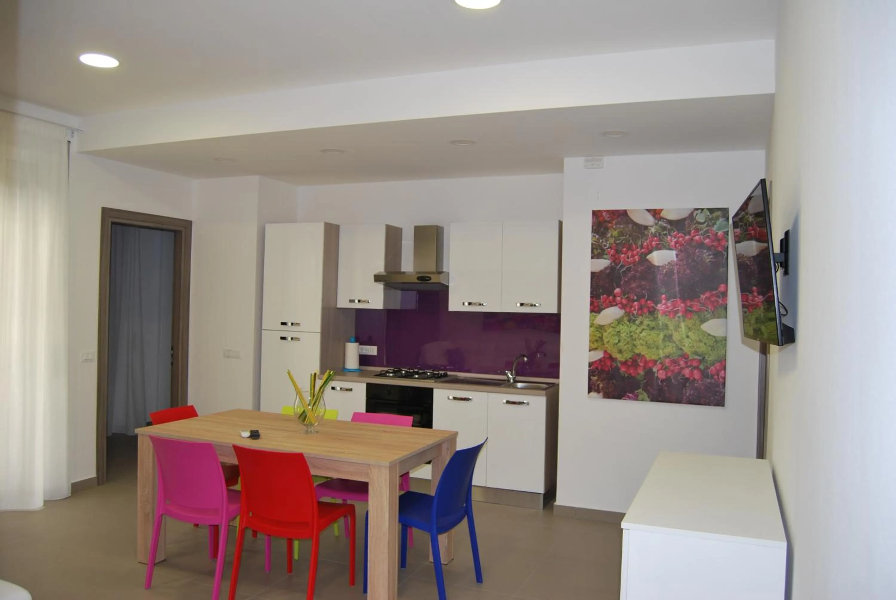 Kitchen or kitchenette in Residence Palazzo dei Delfini by RECEPTIO