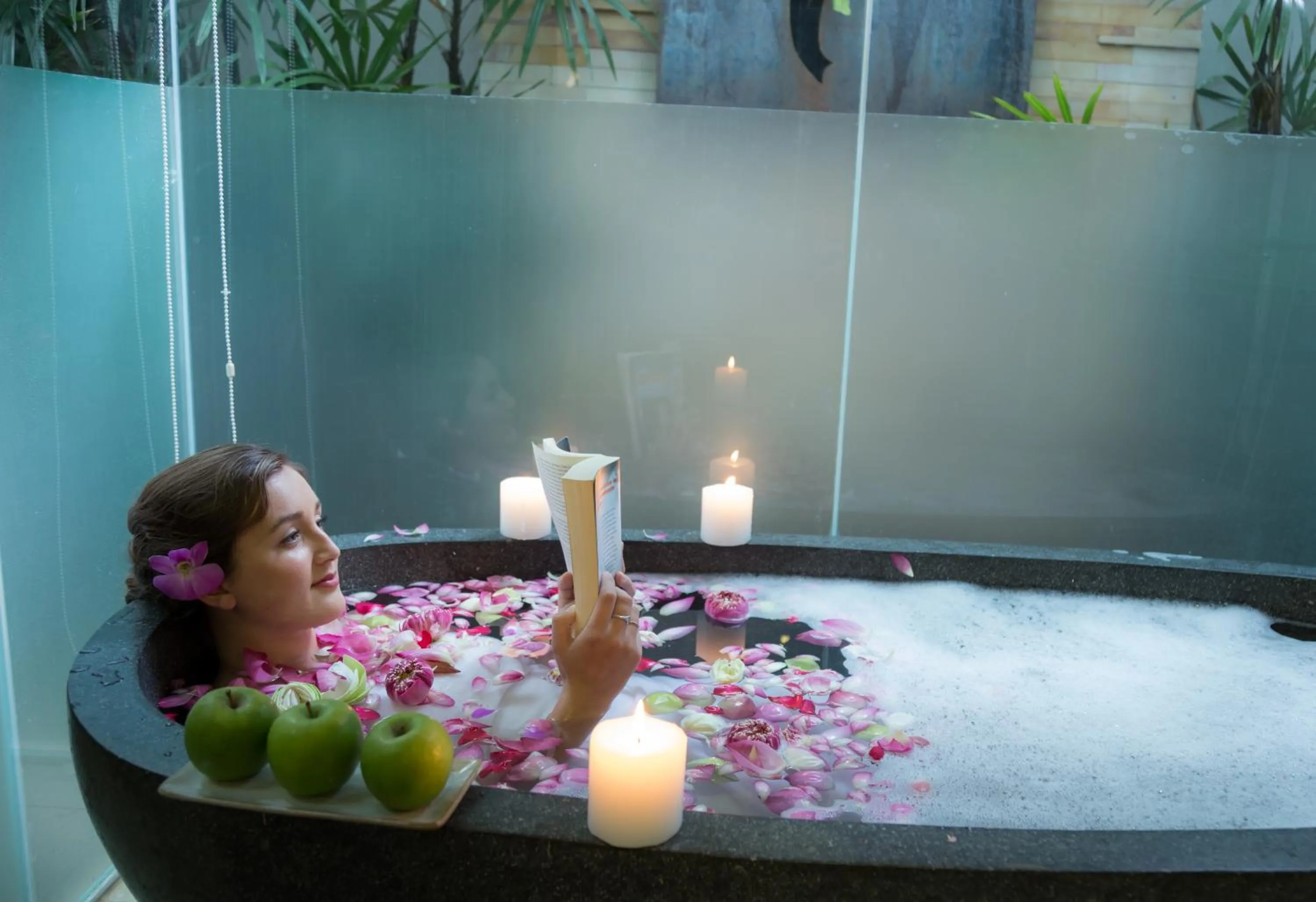 Bathroom in Damrei Residence & Spa