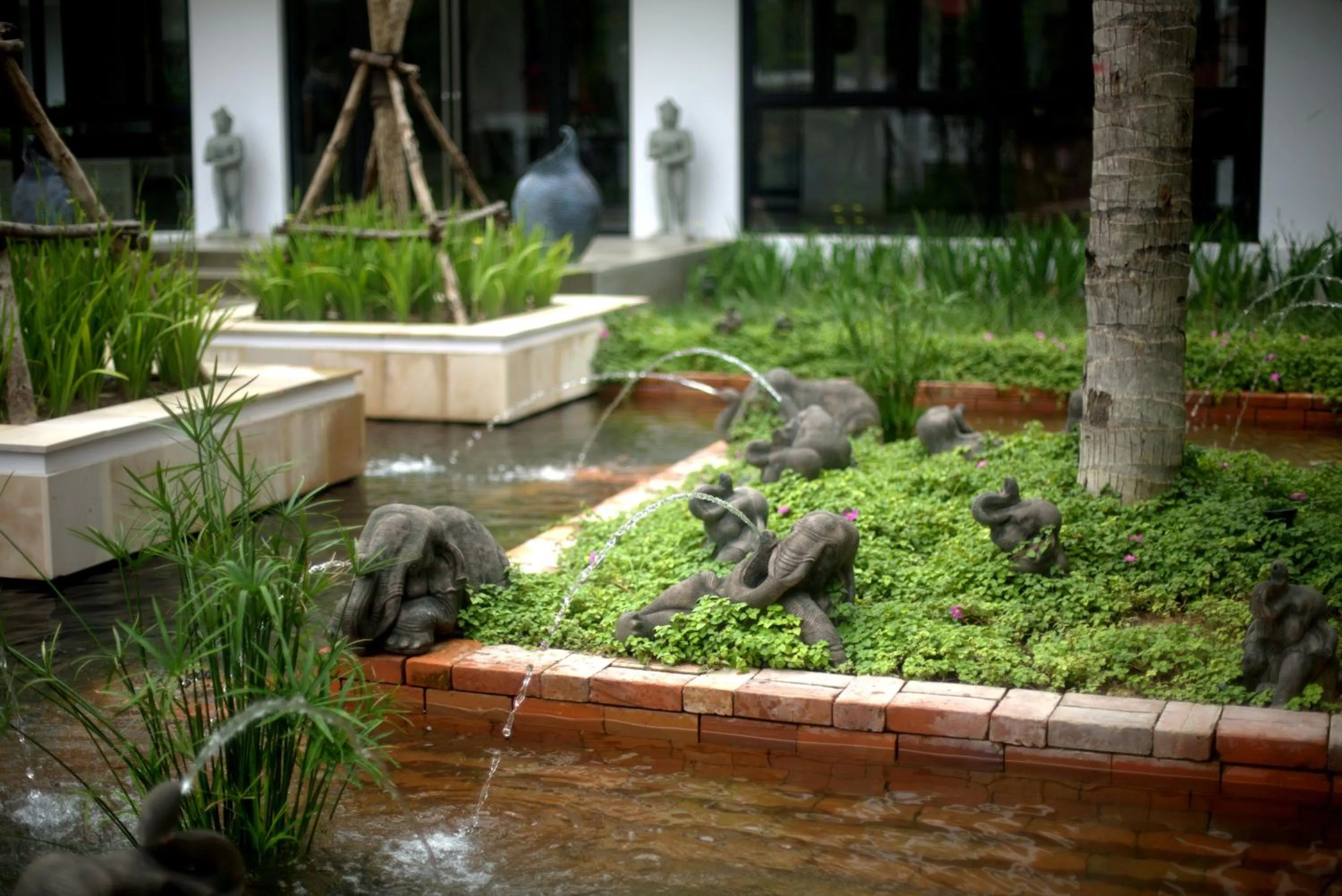 Garden in Damrei Residence & Spa