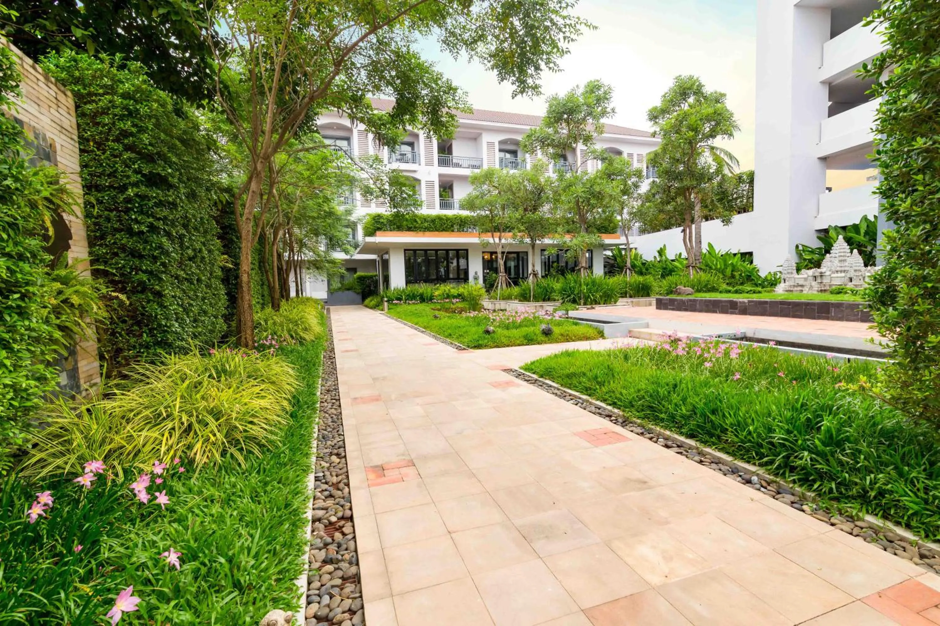 Garden in Damrei Residence & Spa