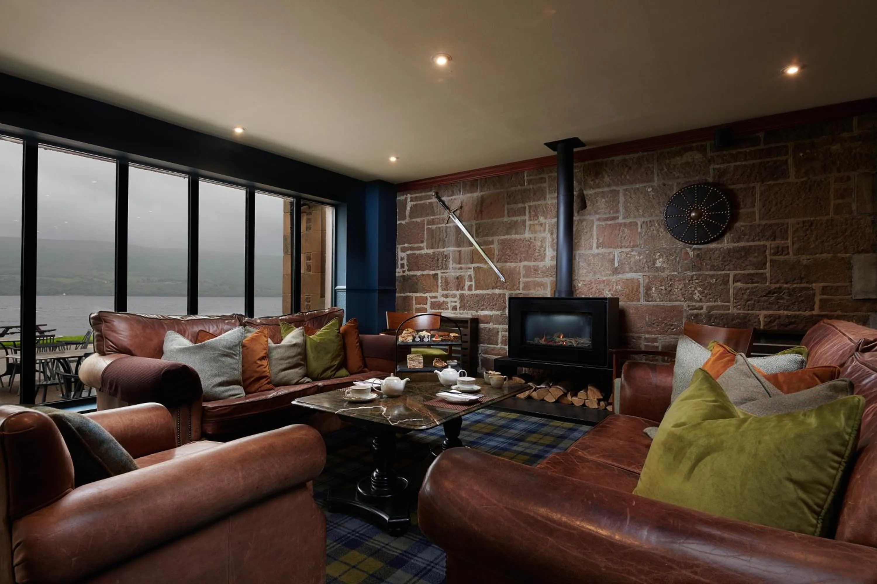 Lounge or bar in Loch Fyne Hotel & Spa