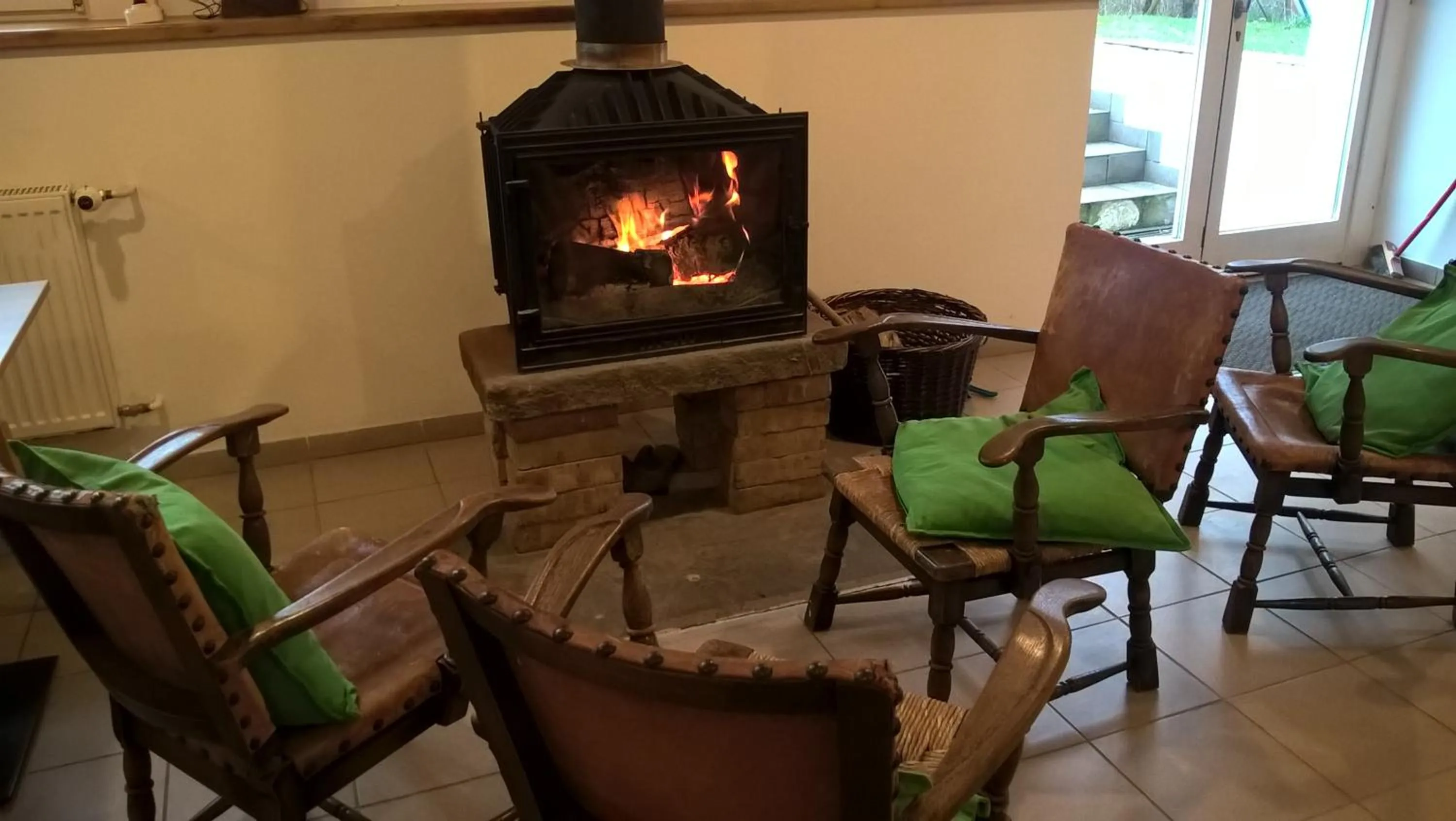 Seating area in Pension Lenno we Wleniu