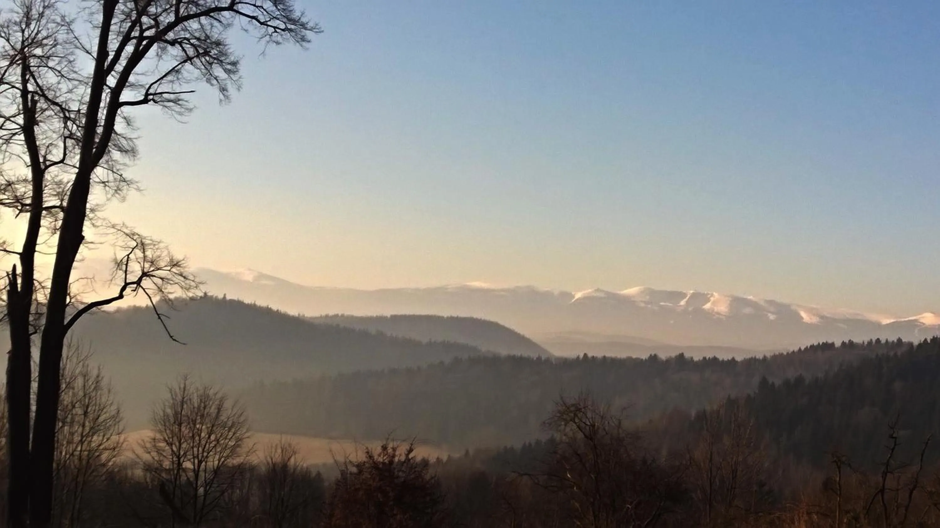 Natural landscape in Pension Lenno we Wleniu