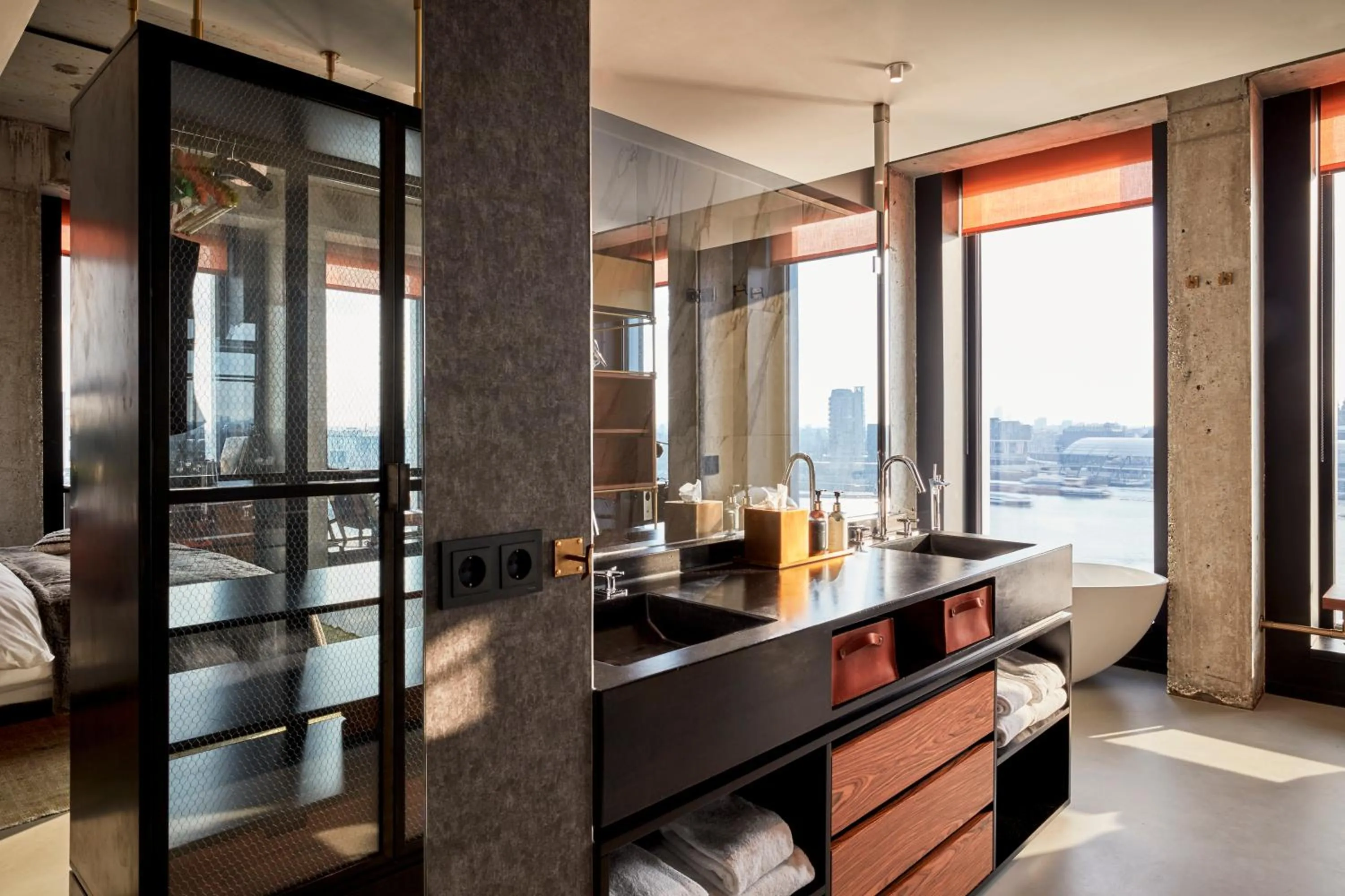 Bathroom in Sir Adam Hotel, part of Sircle Collection