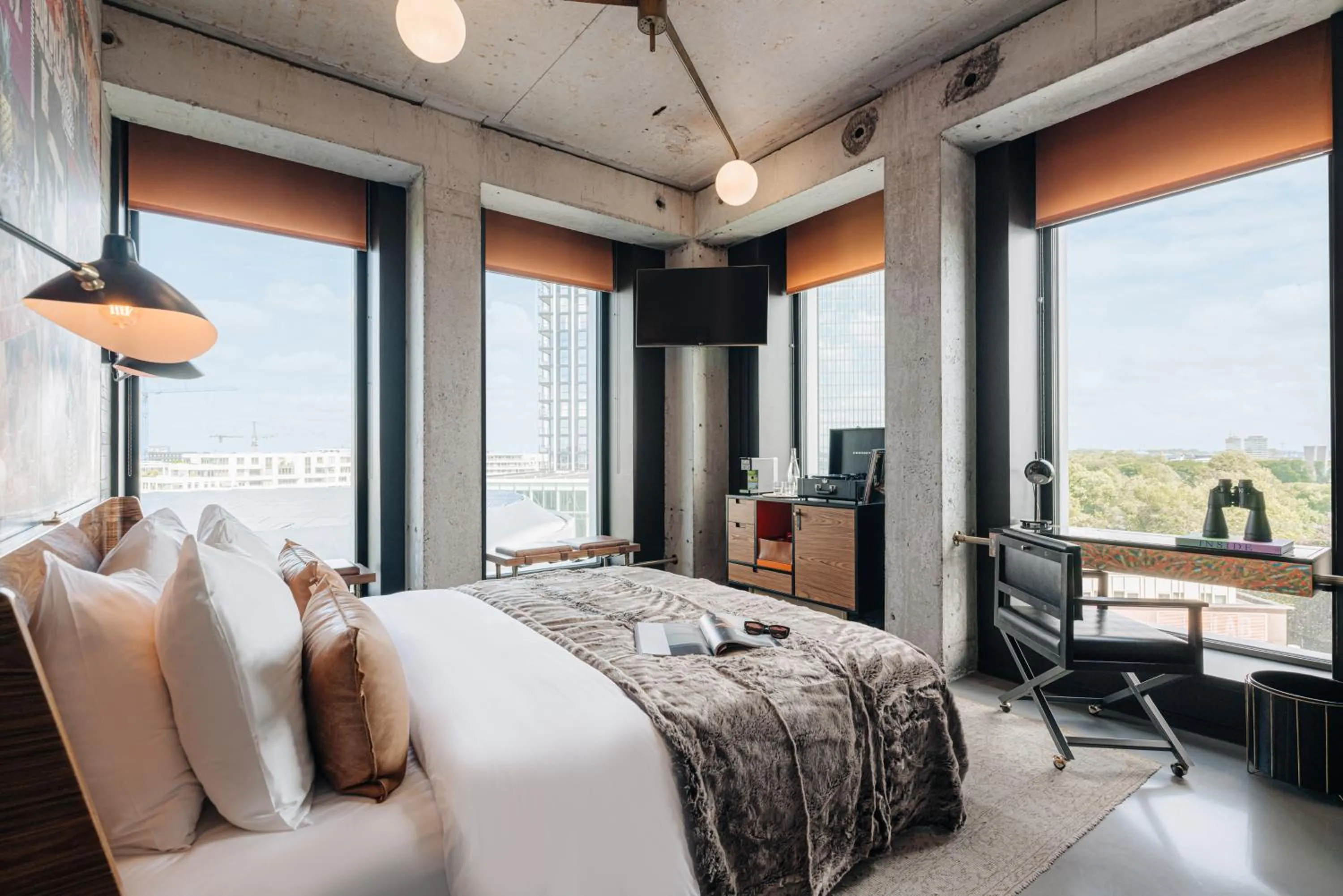 Bedroom, Bed in Sir Adam Hotel, part of Sircle Collection