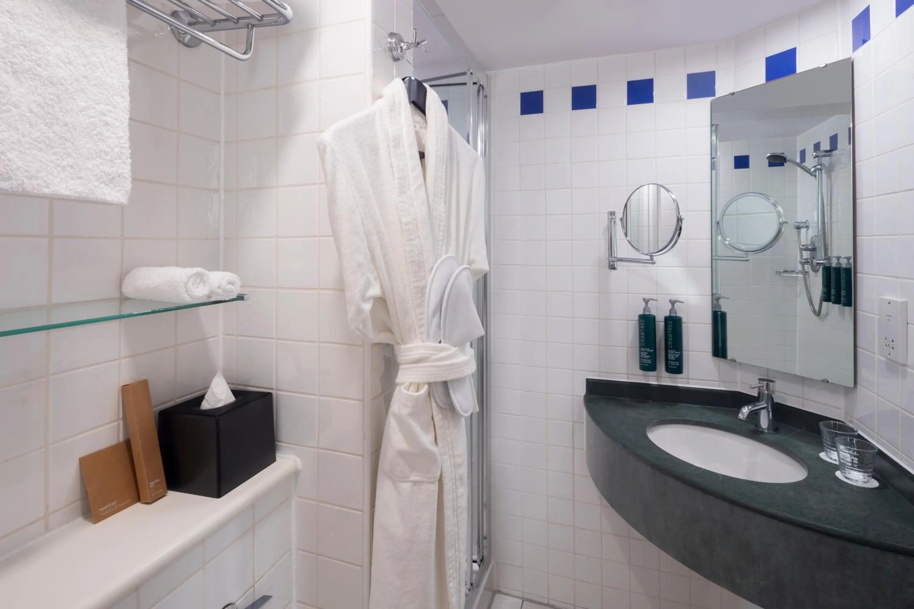 Bathroom in Hilton Garden Inn Birmingham Brindley Place