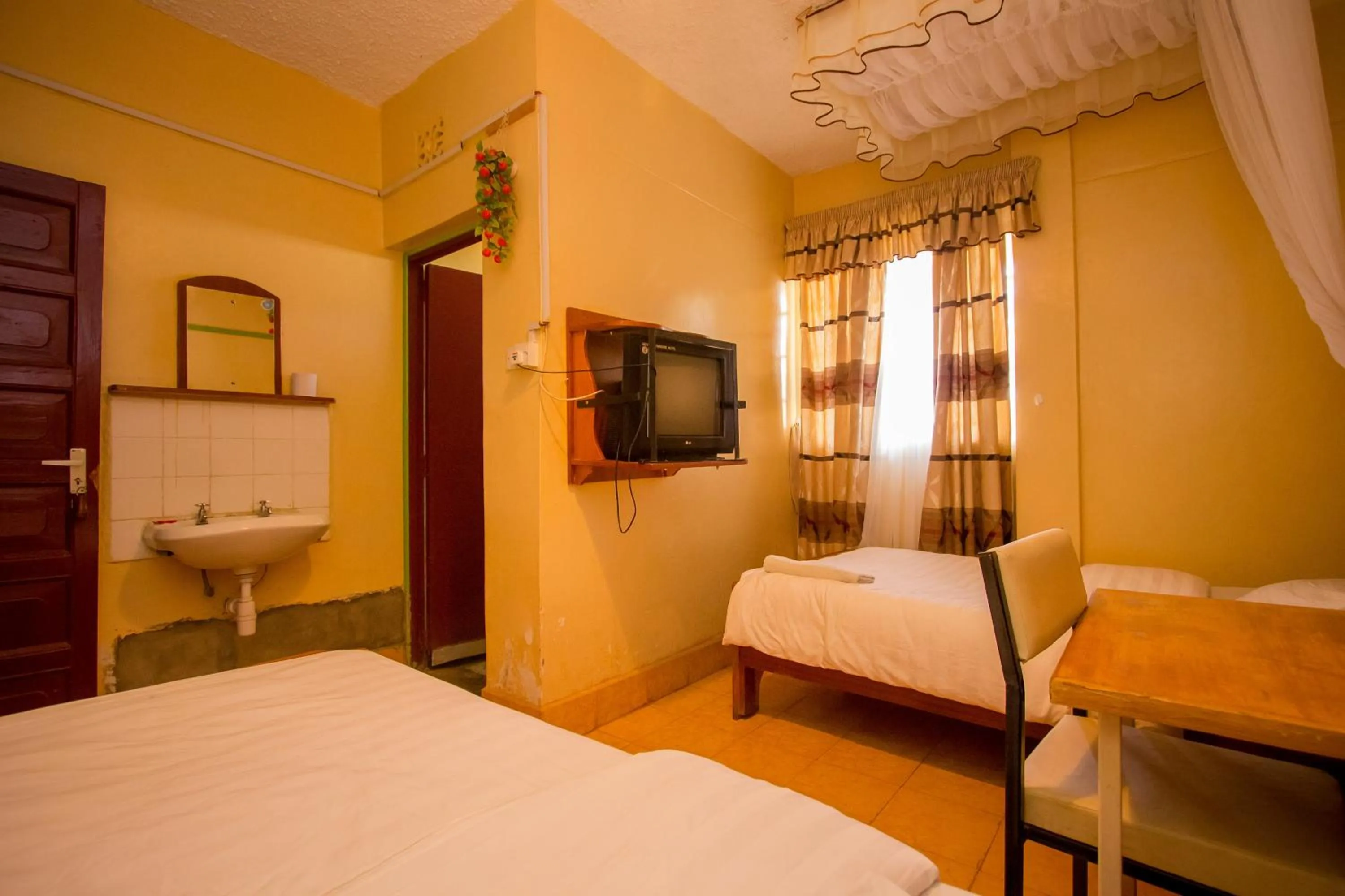 Living room in Jamindas Paradise Motel