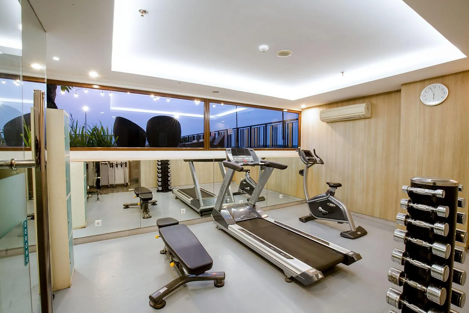 Fitness centre/facilities in THE 1O1 Palembang Rajawali